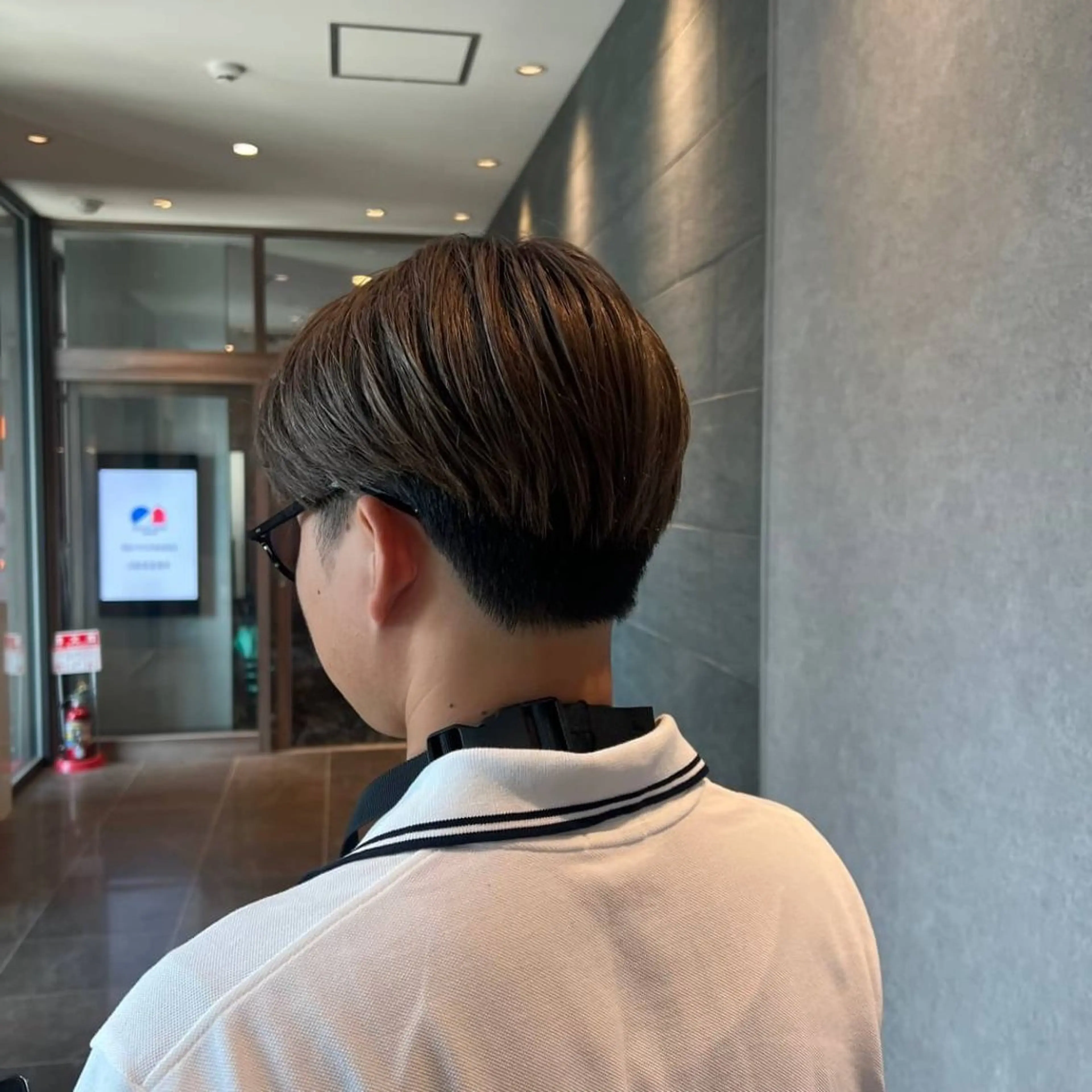 メンズ カット ナチュラル*艶* 蒲生四丁目*山保美月のヘアスタイル