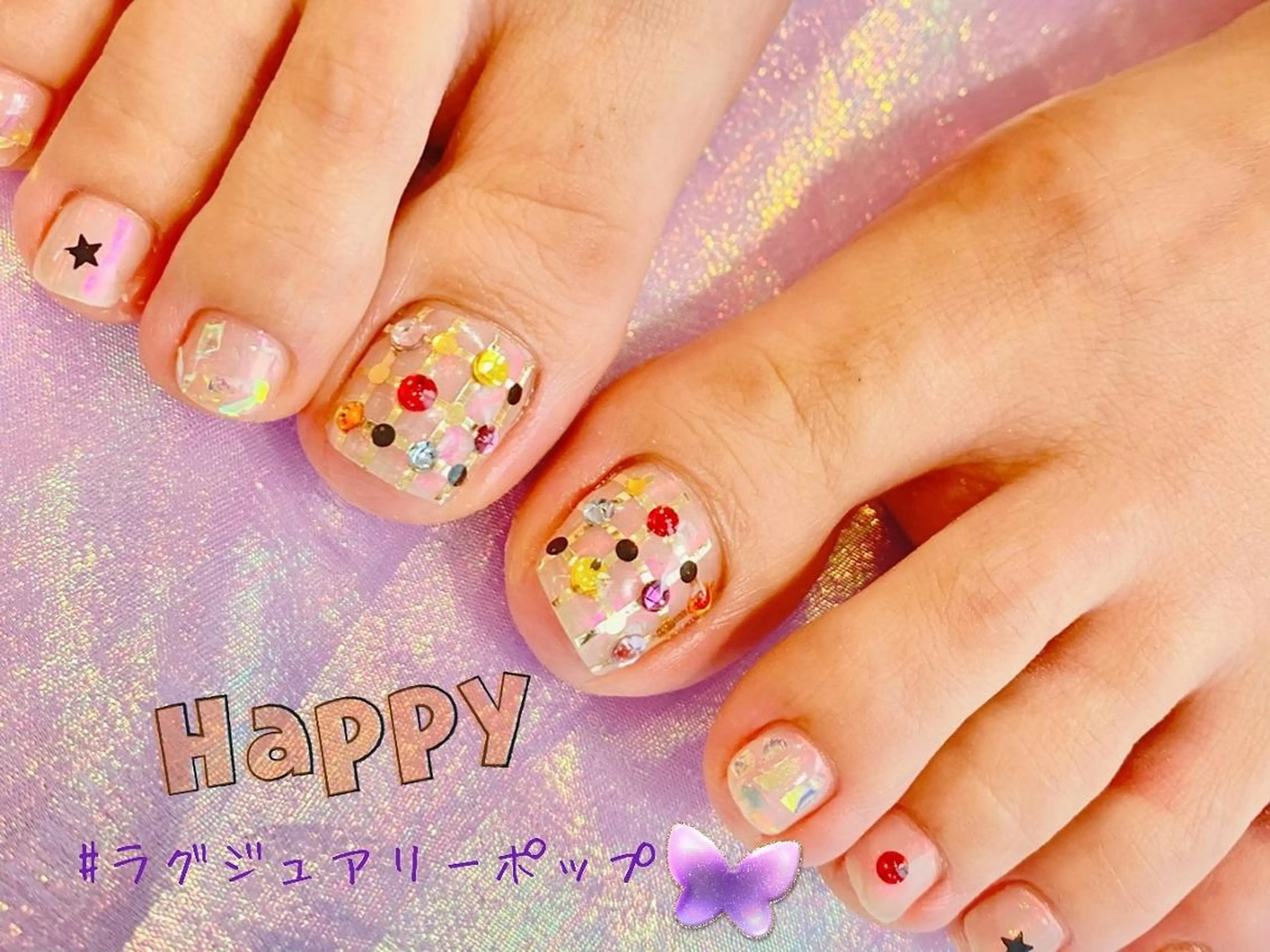 ネイル Menail心斎橋筋 ギャル×韓国🇰🇷のネイルデザイン