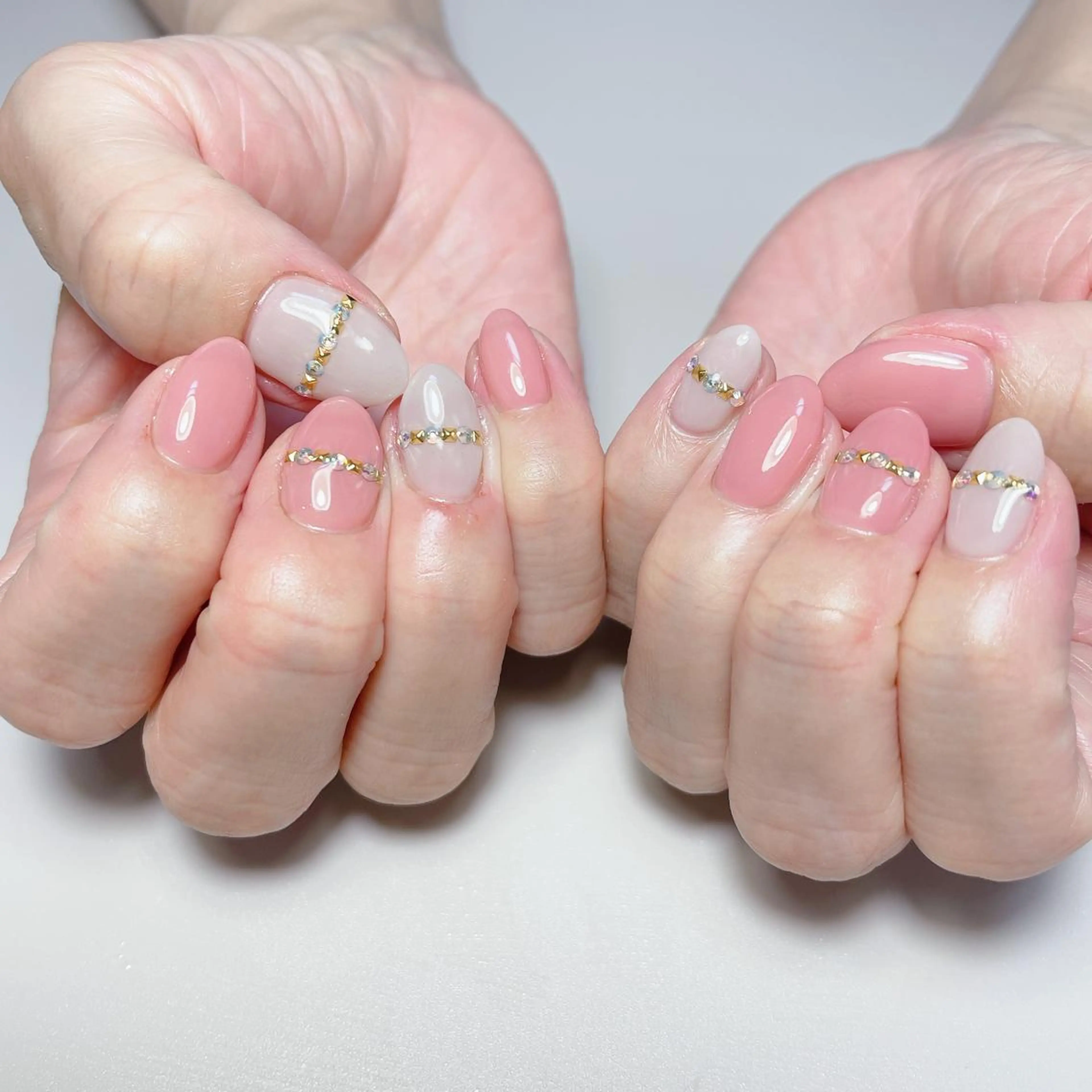 ネイル ストーンネイル ハンドネイル kipinail 川﨑えりかのネイルデザイン