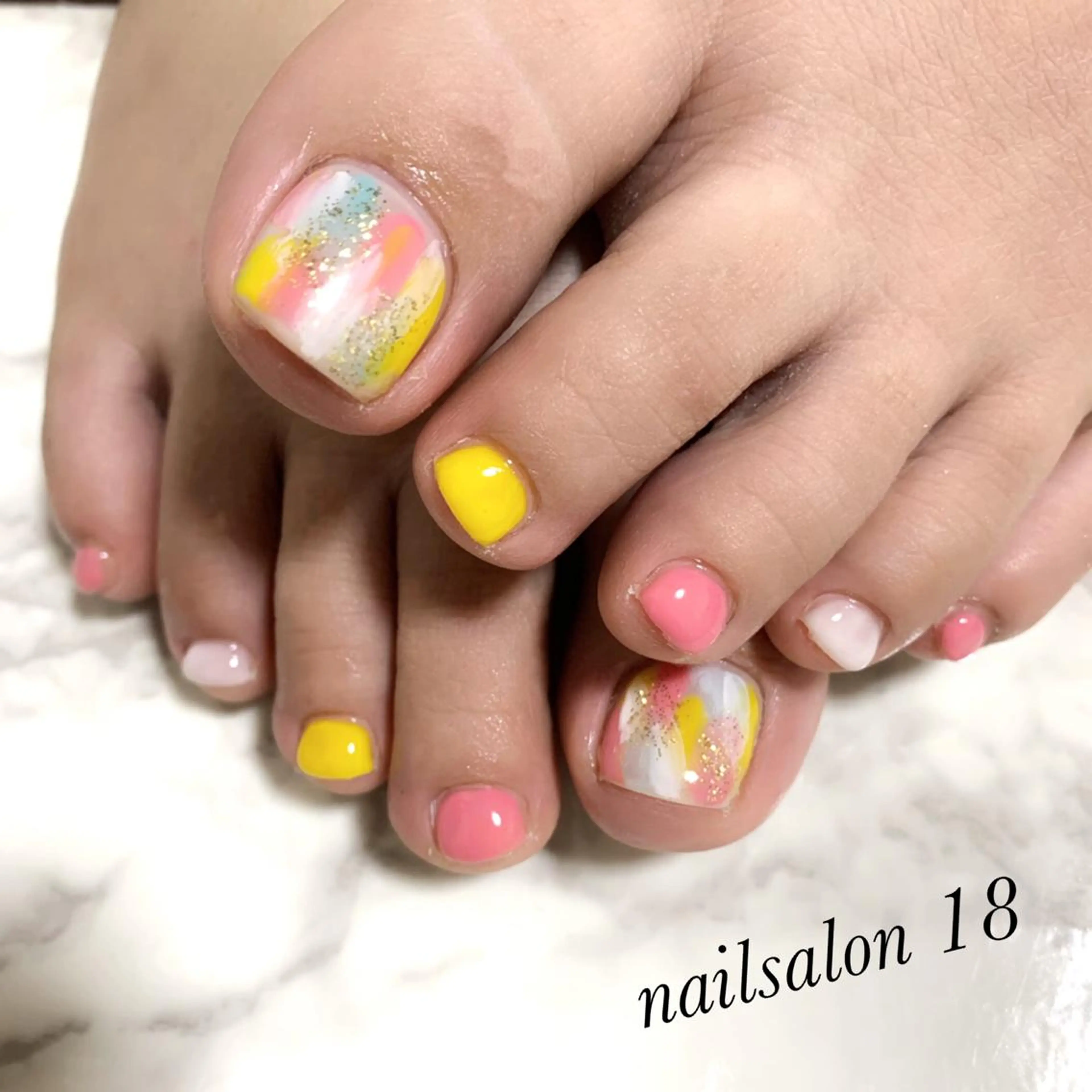メンズ ネイル フットネイル nail salon 18.のネイルデザイン