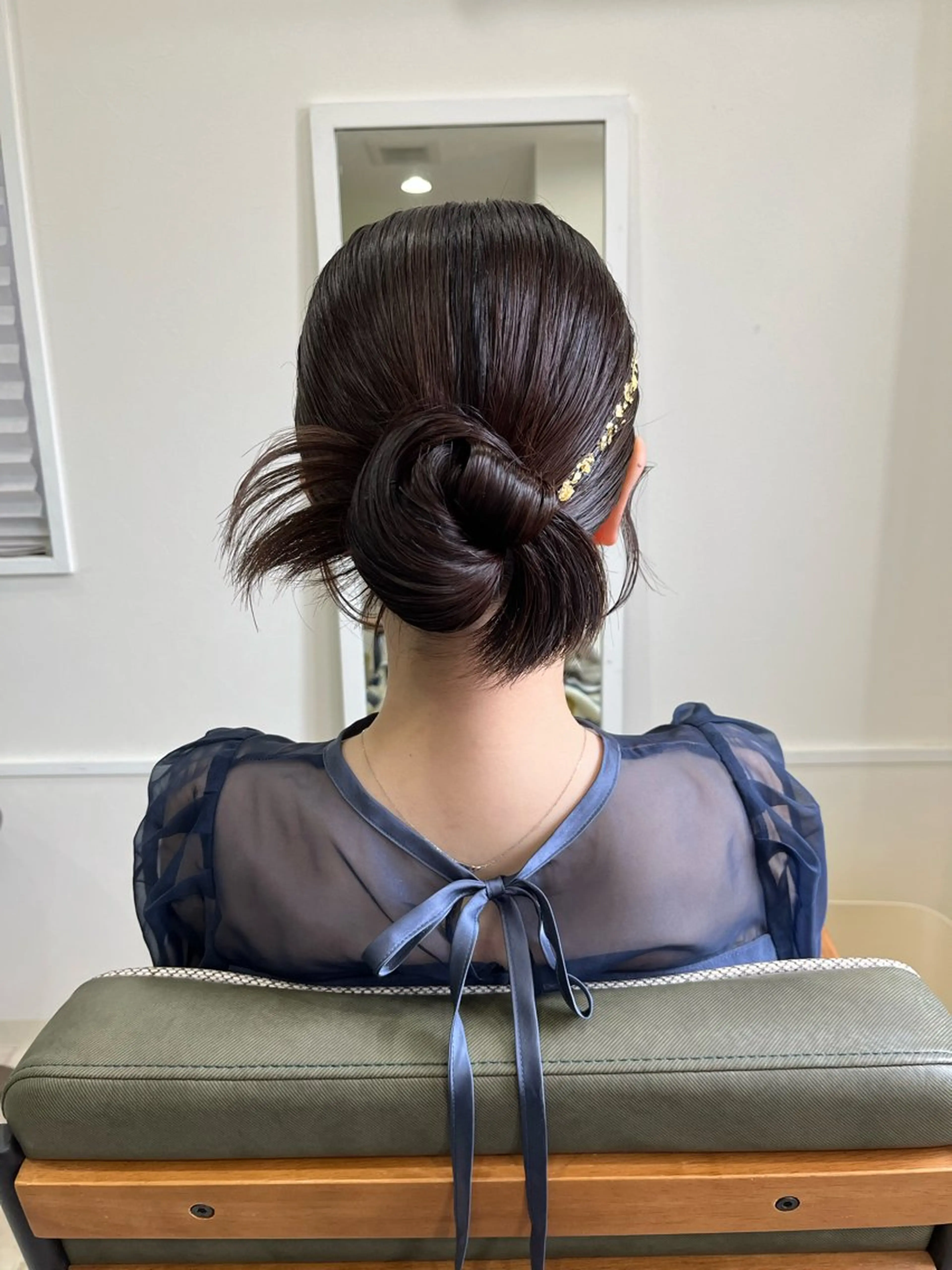 ミディアム ヘアアレンジ ヘアセット M.arc 【マーキ】のヘアスタイル