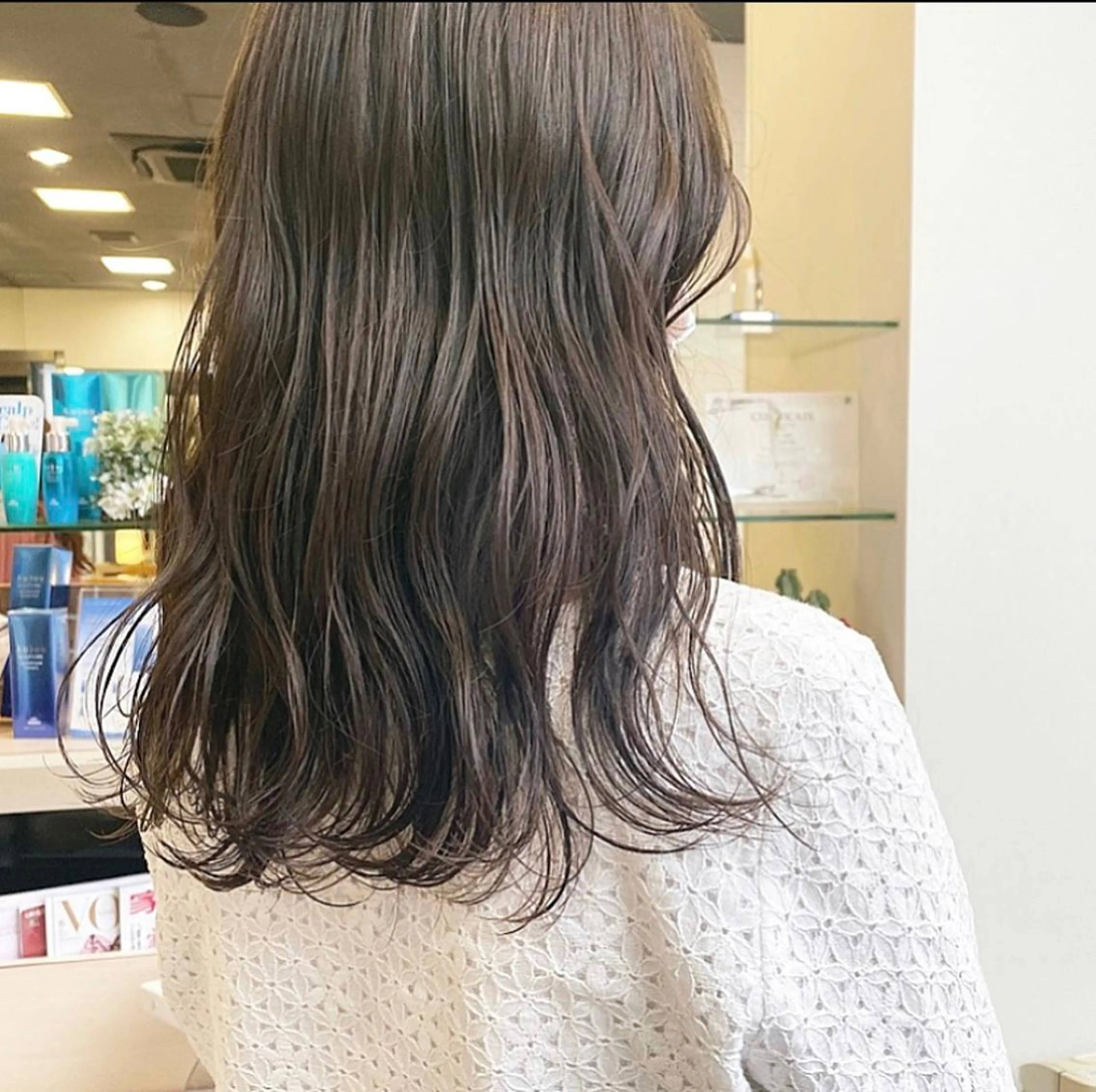 ロング カラー ヘアカラー 滝本 里実のヘアスタイル