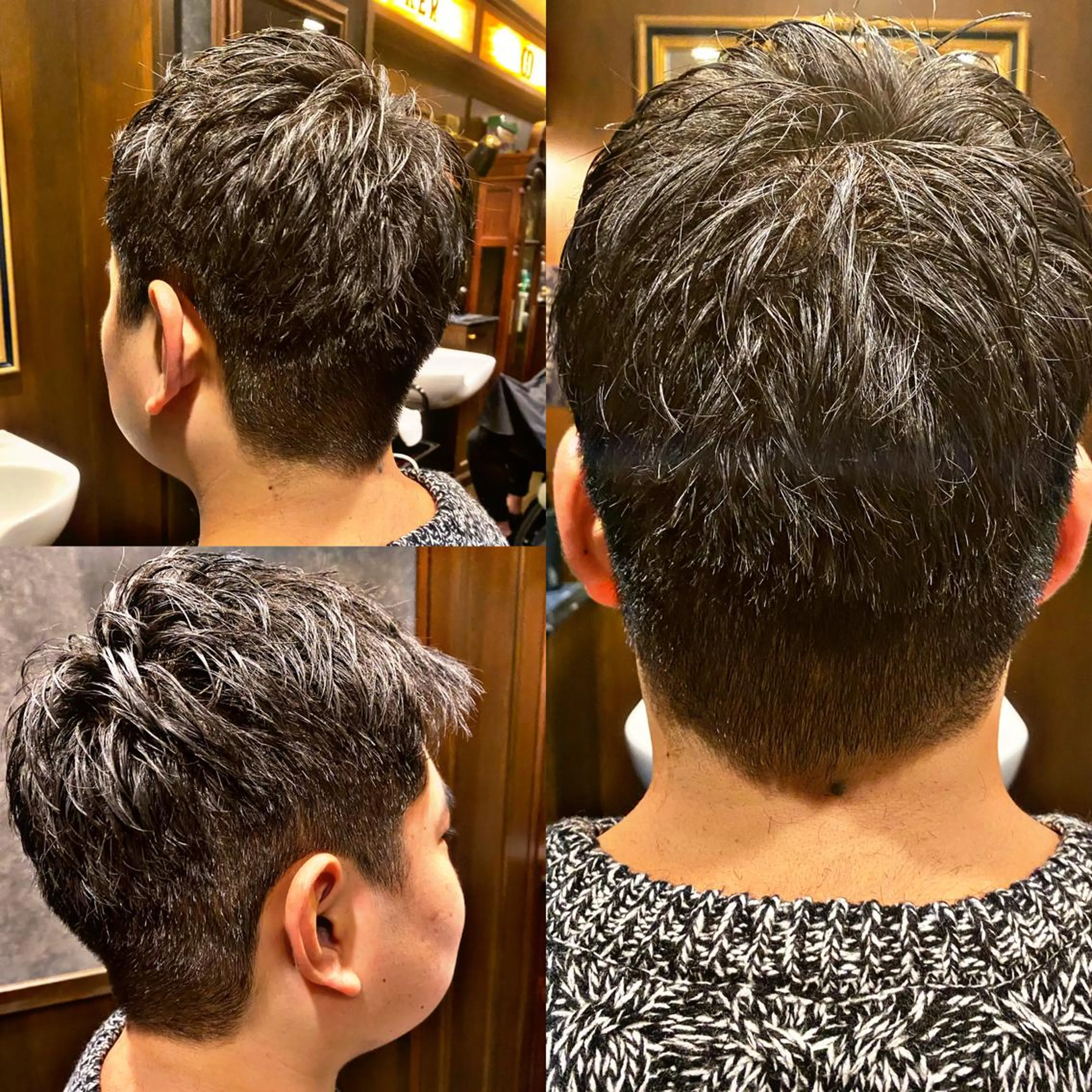 ショート メンズ 菅野 綺華のヘアスタイル