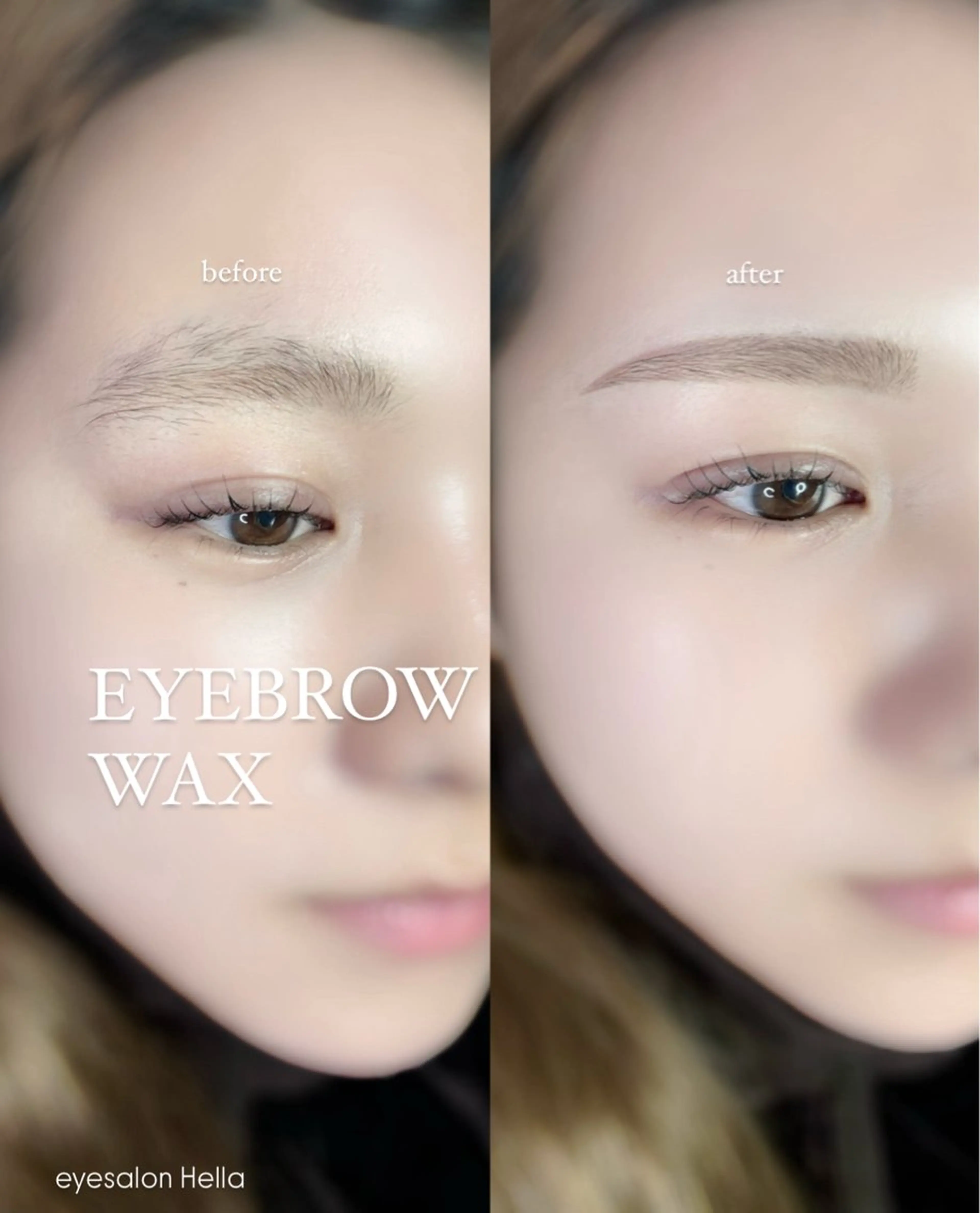 アイブロウ ワックス脱毛 眉カット その他(アイブロウ) H e l l a所属・パリエク/マツパ H e l l aのマツエク・マツパデザイン