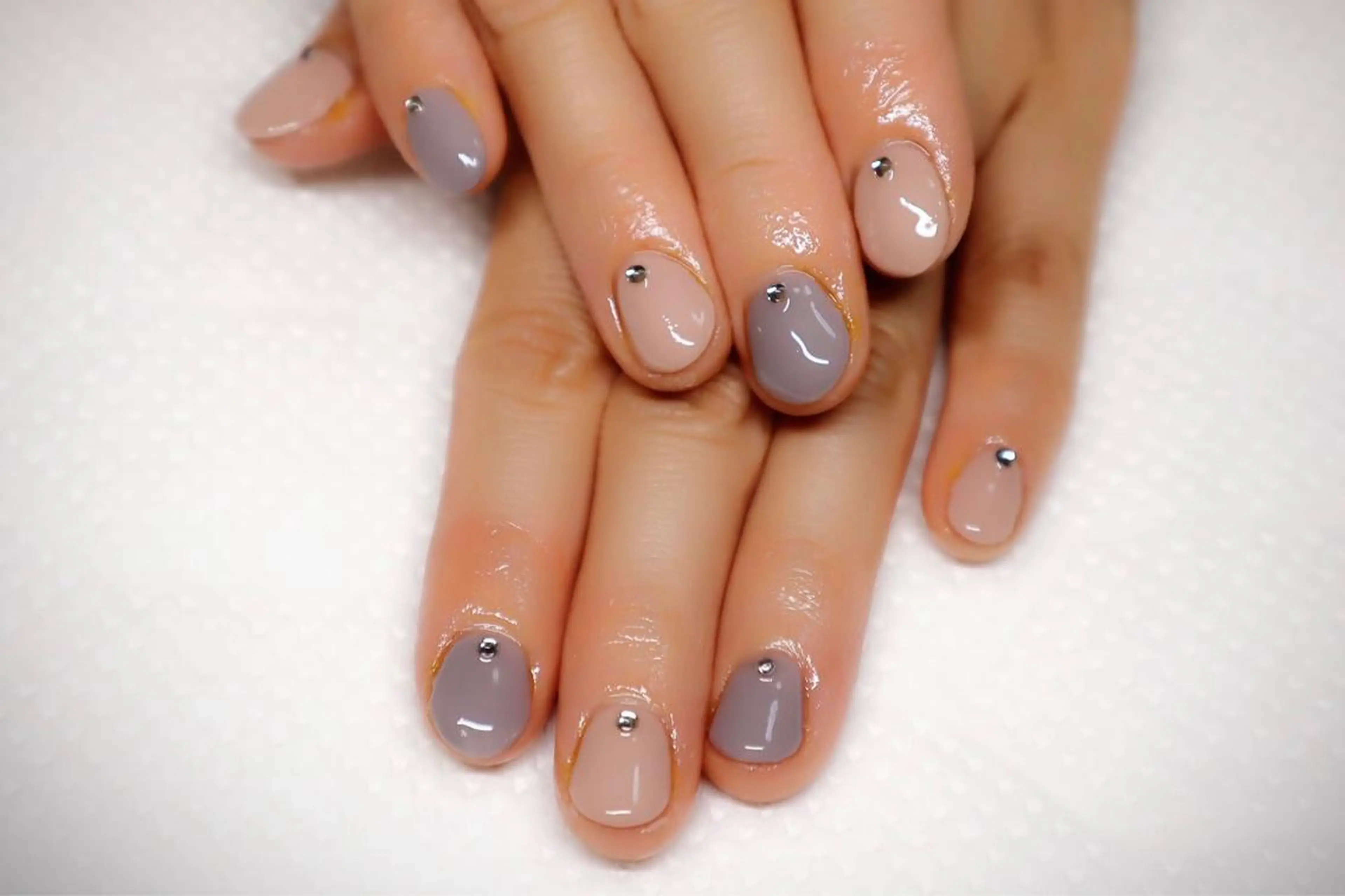 ネイル ストーンネイル ACORii nailのネイルデザイン