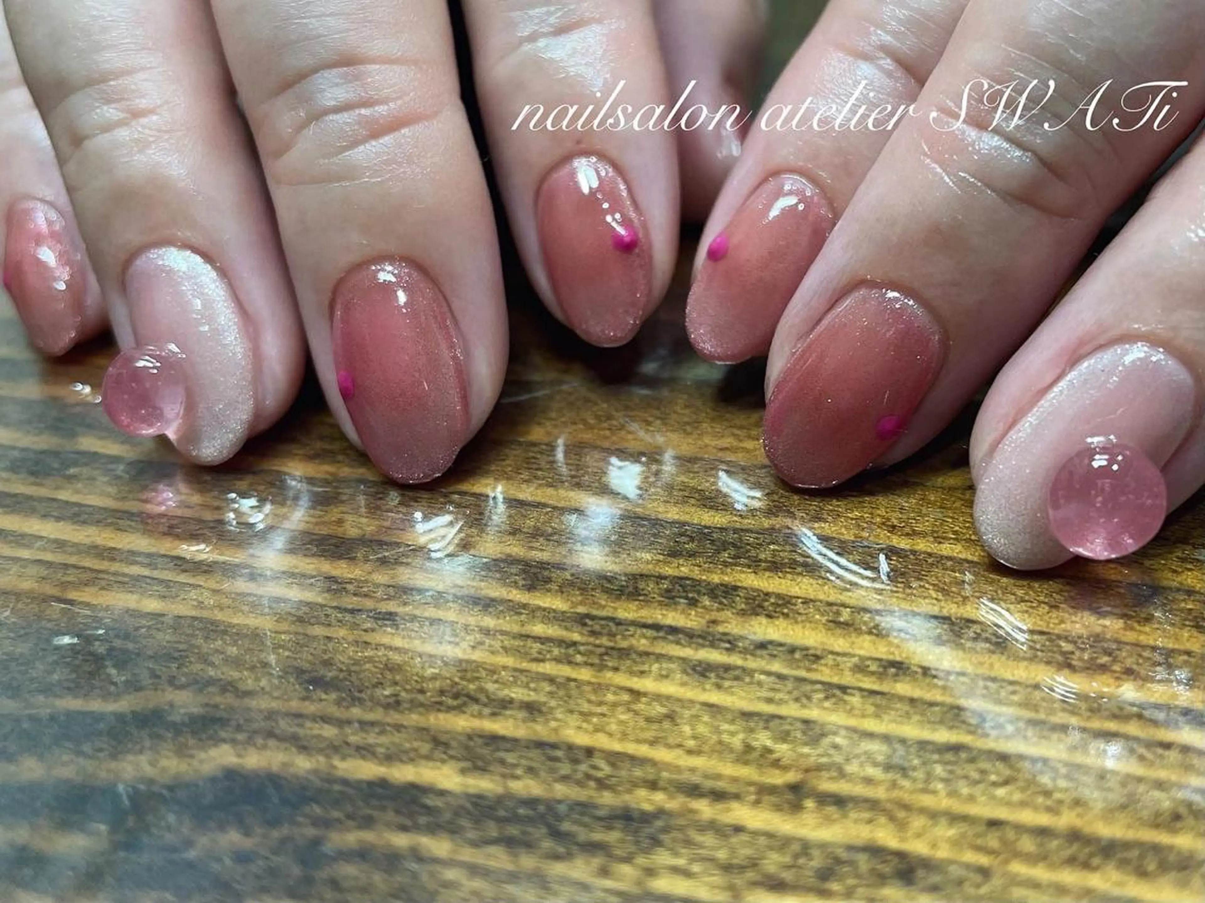 ネイル ヘアーサロン大野所属・nailsalon SWATiのネイルデザイン