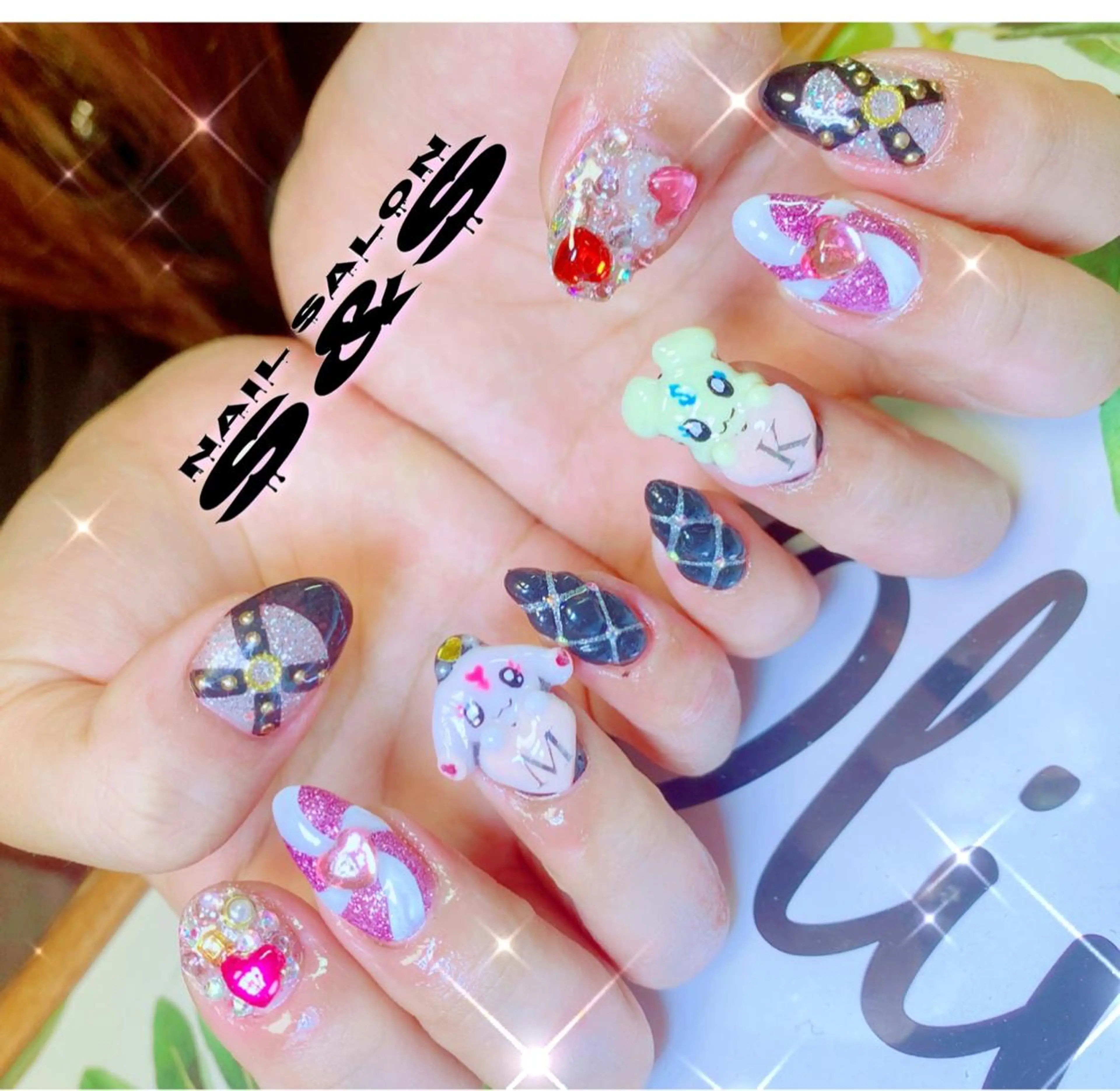 ネイル 長さ出し メンズネイル 持ち込み スカルプネイル S&S 村田小百合のネイルデザイン