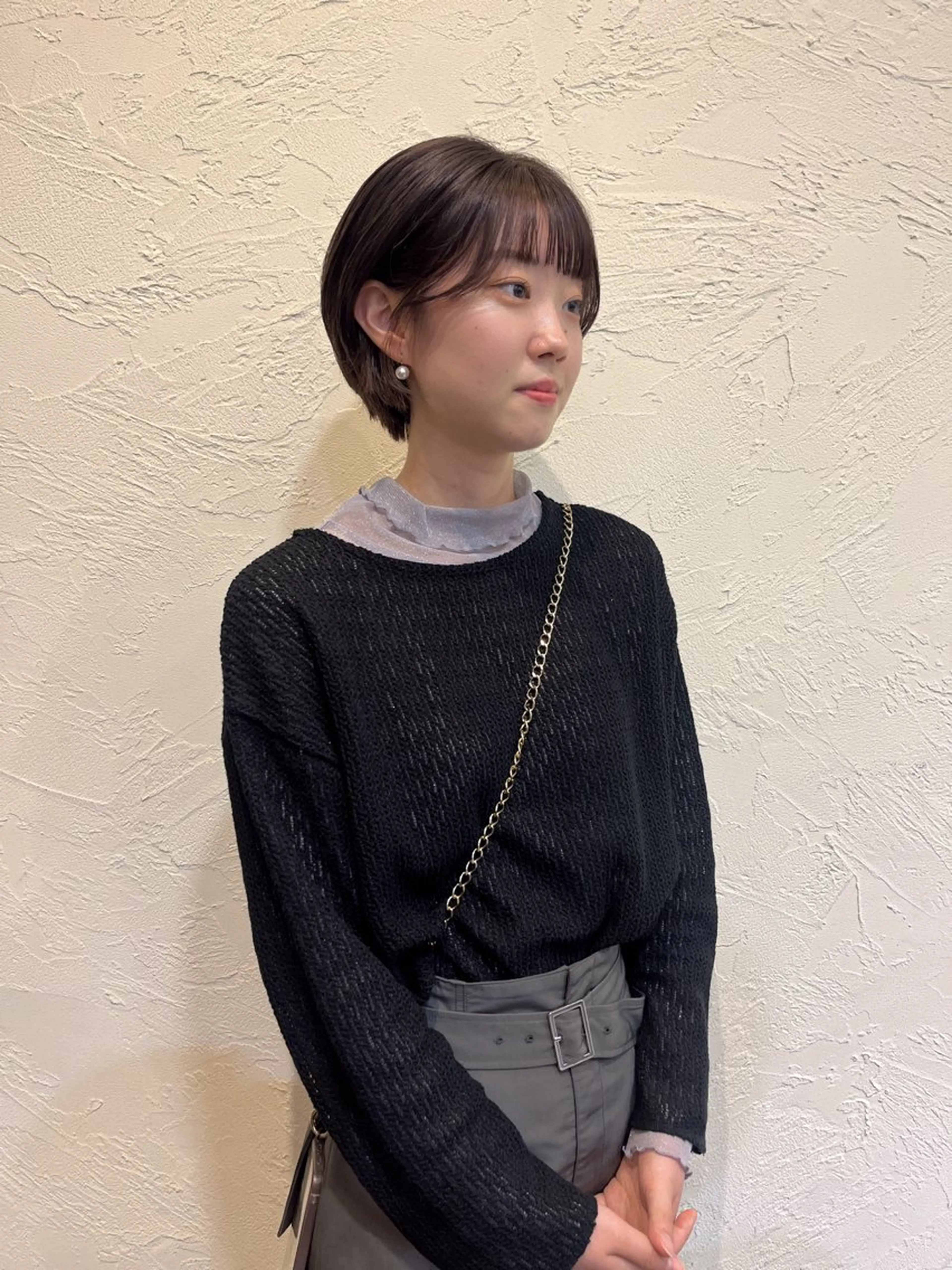 ショート ショートヘア 松野 心音のヘアスタイル