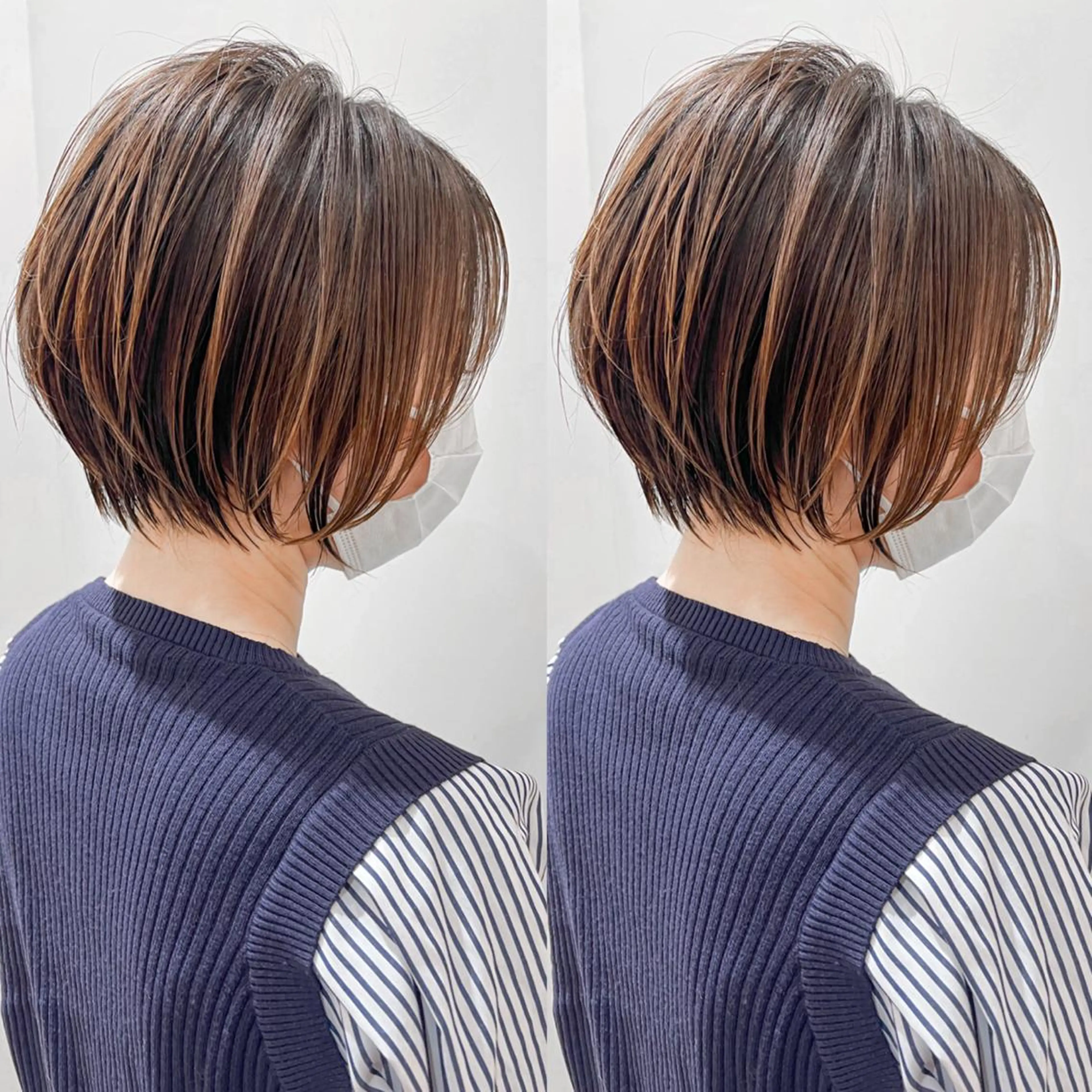 ショート カラー カット ヘアカラー HARUKI MINATO japan所属・🧡ショートの達人 🧡SHOのヘアスタイル