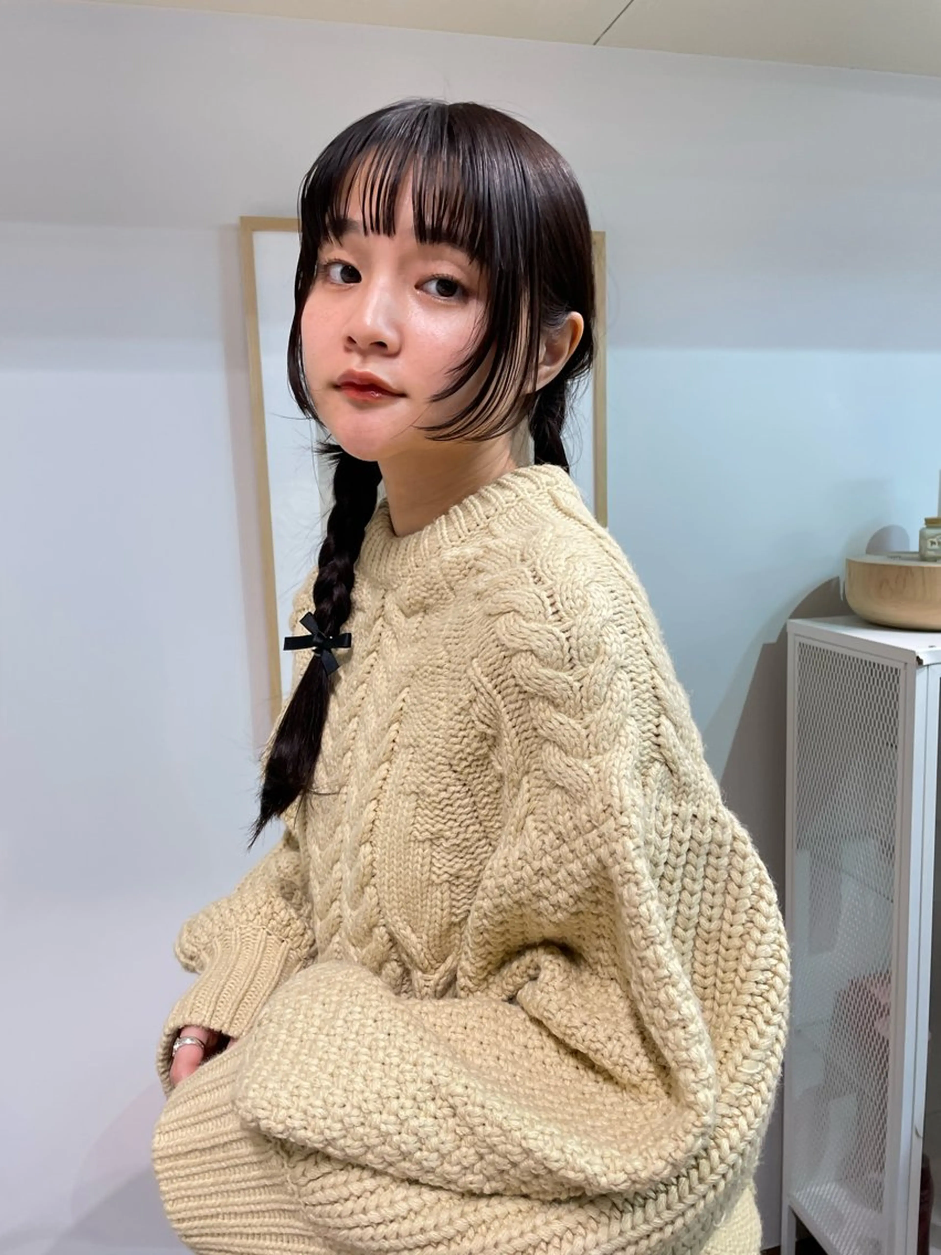 ロング カラー カット ヘアカラー トリートメント レイヤーカット🎀 kanaのヘアスタイル
