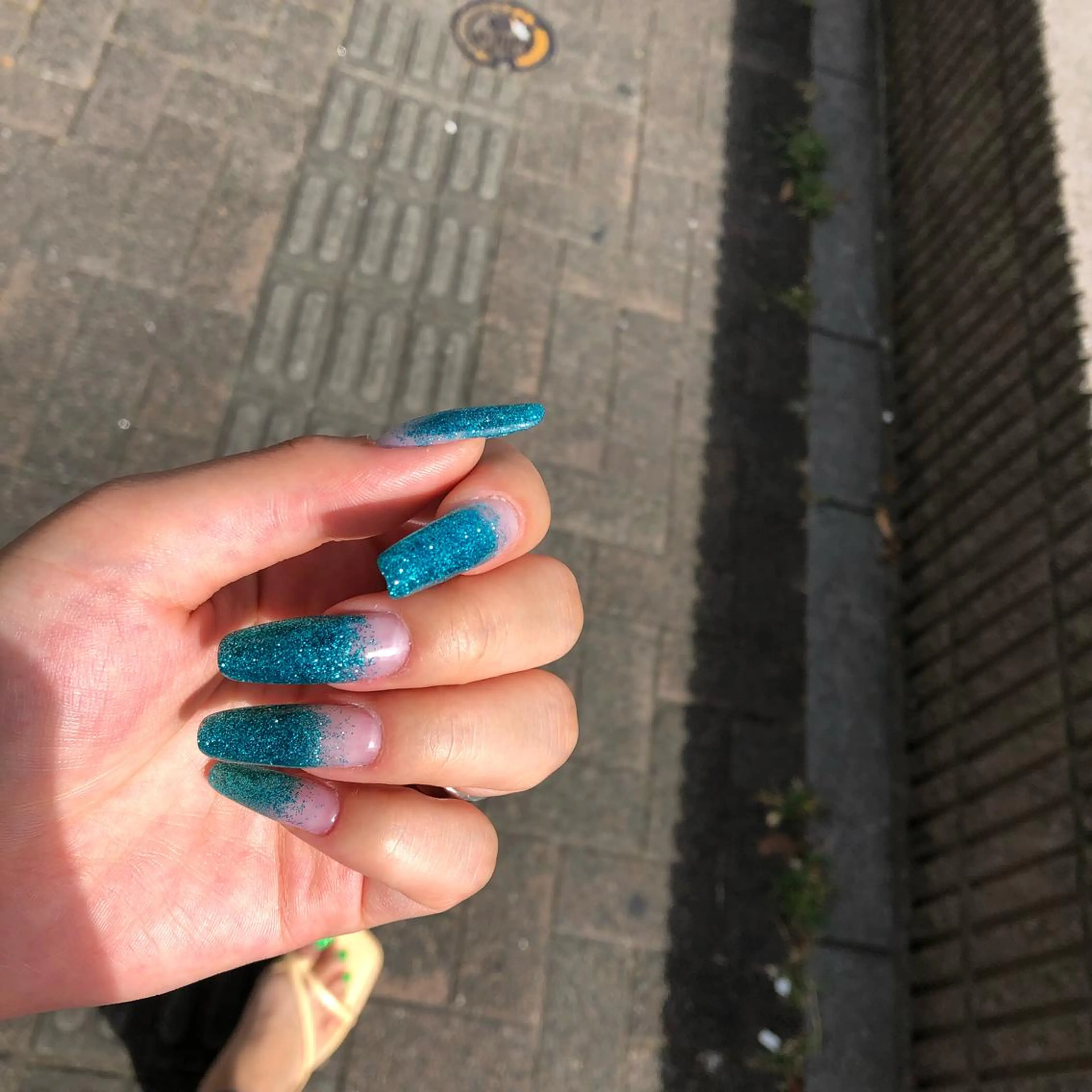 ロング ネイル ハンドネイル 🦋Kiyomi. 🦋のネイルデザイン