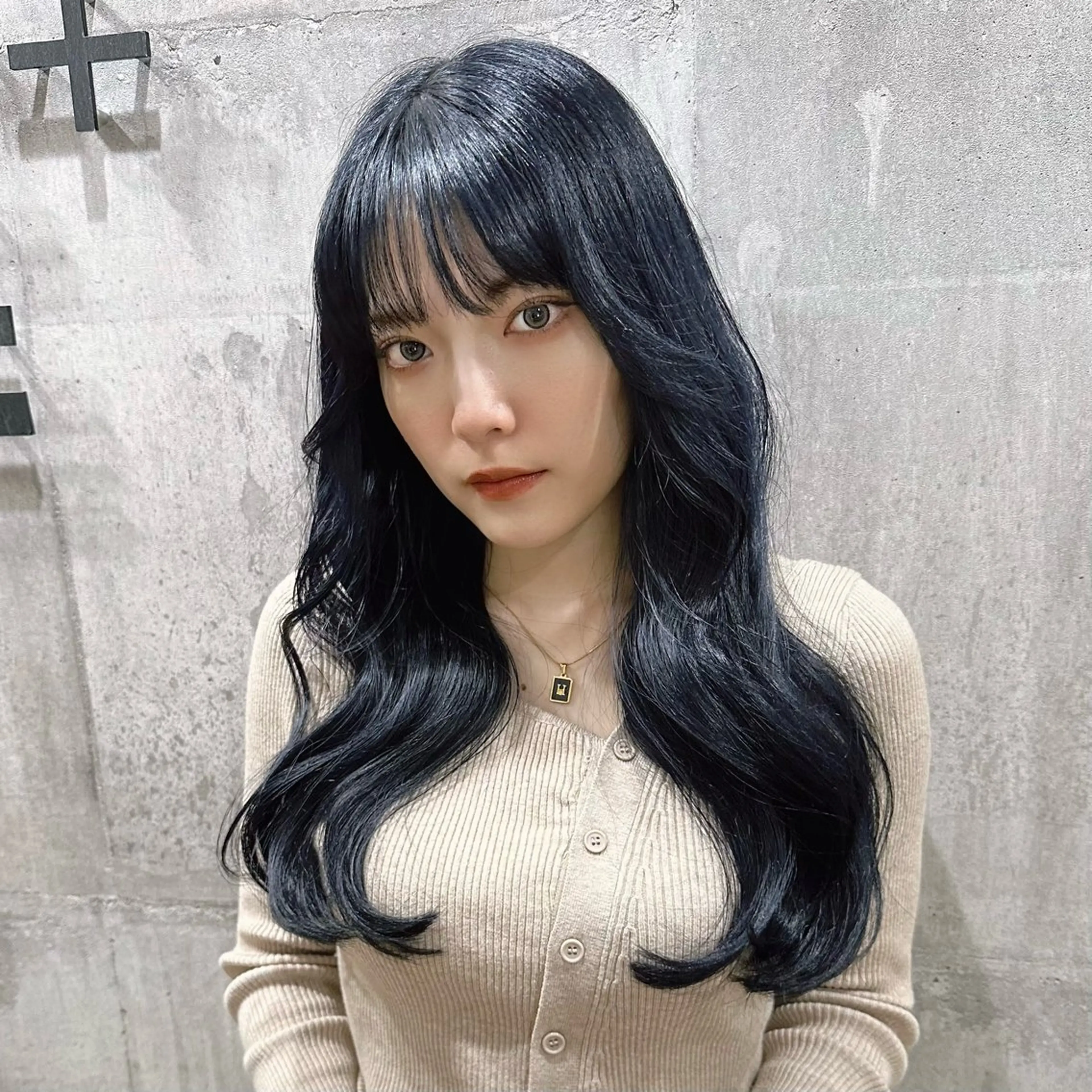 ロング ロングレイヤー くびれヘア 髪質改善 ヨシンモリ 韓国風ヘア 韓国𝐻𝑎𝑖𝑟 🇰🇷🖤ジアのヘアスタイル
