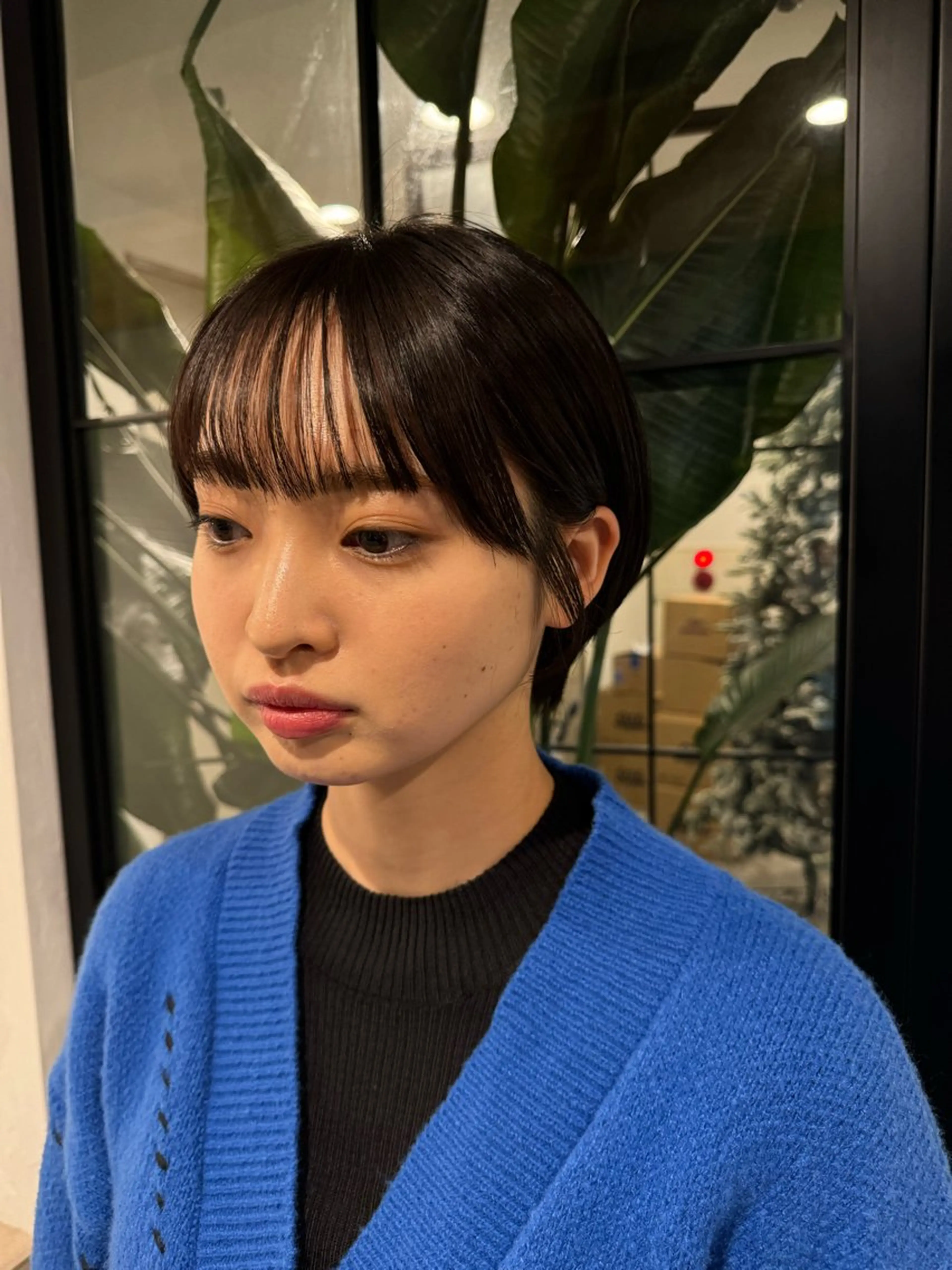 ショート 艶カラー🤍新潟/ 小新/マオのヘアスタイル