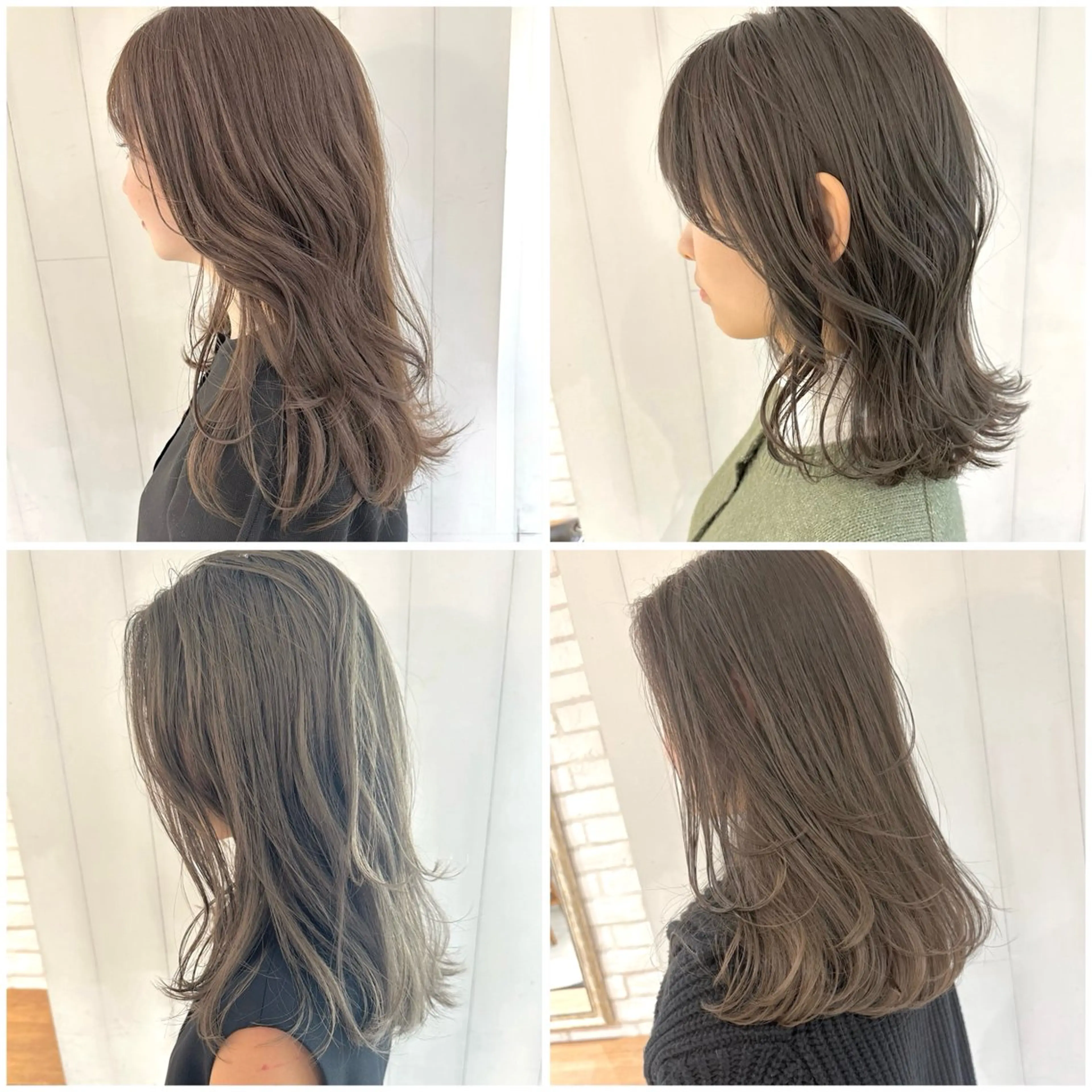 【オススメ】透明感ケアカラー＋カット＋3stepトリートメントの写真