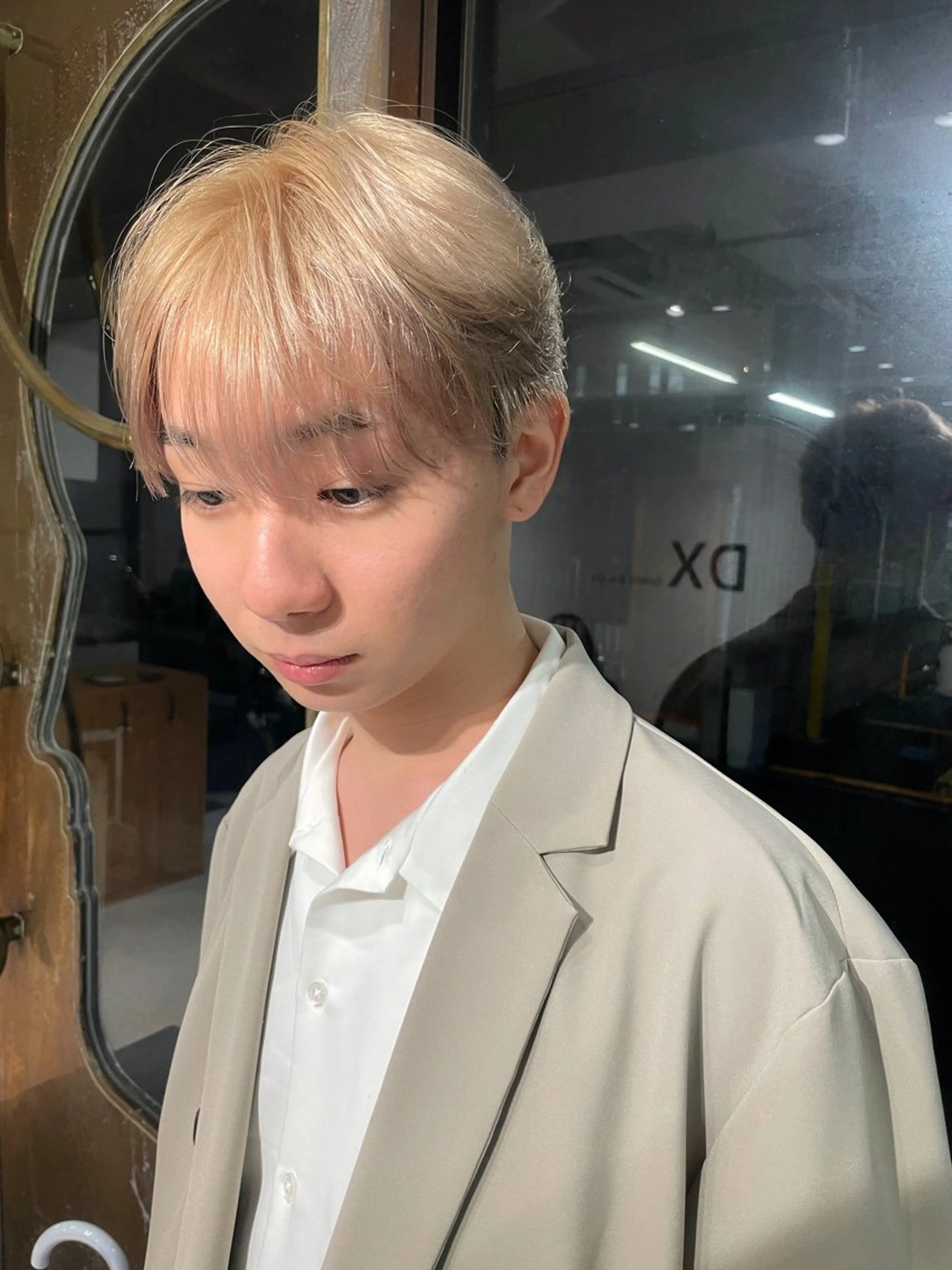 ショート カラー メンズ カット ヘアカラー トリートメント メンズNO.1口コミ 高評価🟡三澤拓海✅のヘアスタイル