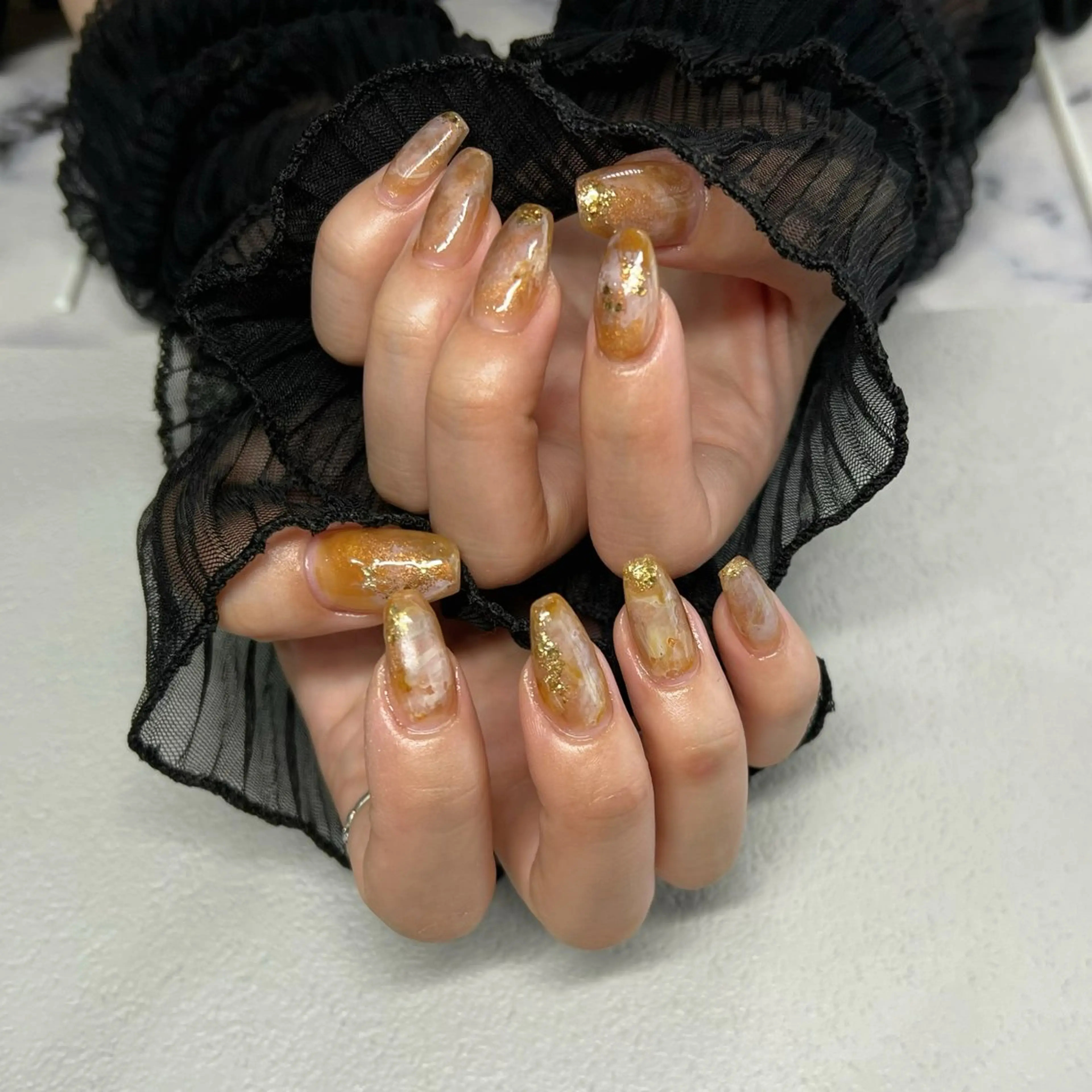 ネイル ミラーネイル ハンドネイル M's Nailのネイルデザイン