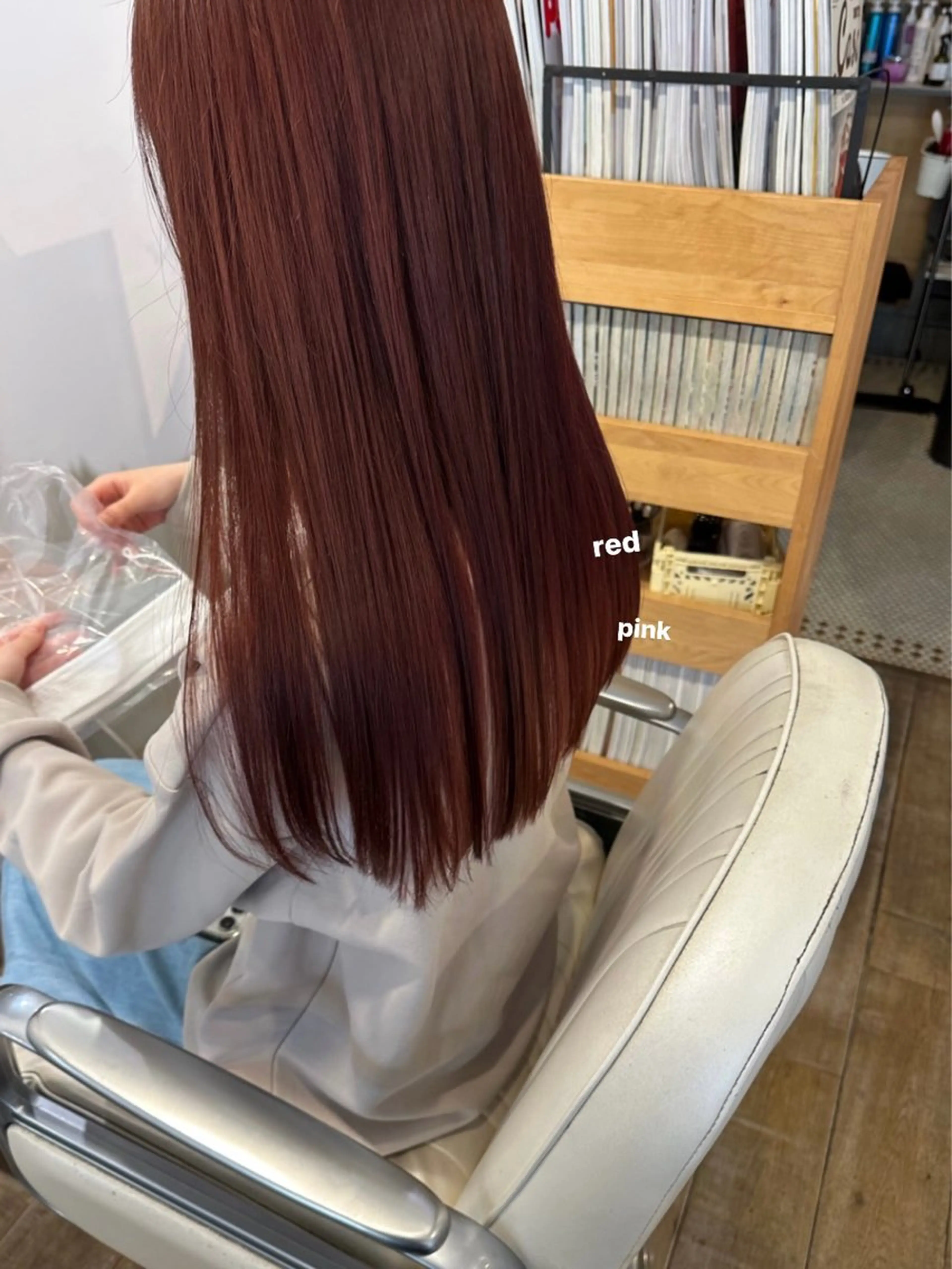 ロング カラー カット ヘアカラー トリートメント 暖色/レイヤーカット 🌙オノユリカのヘアスタイル