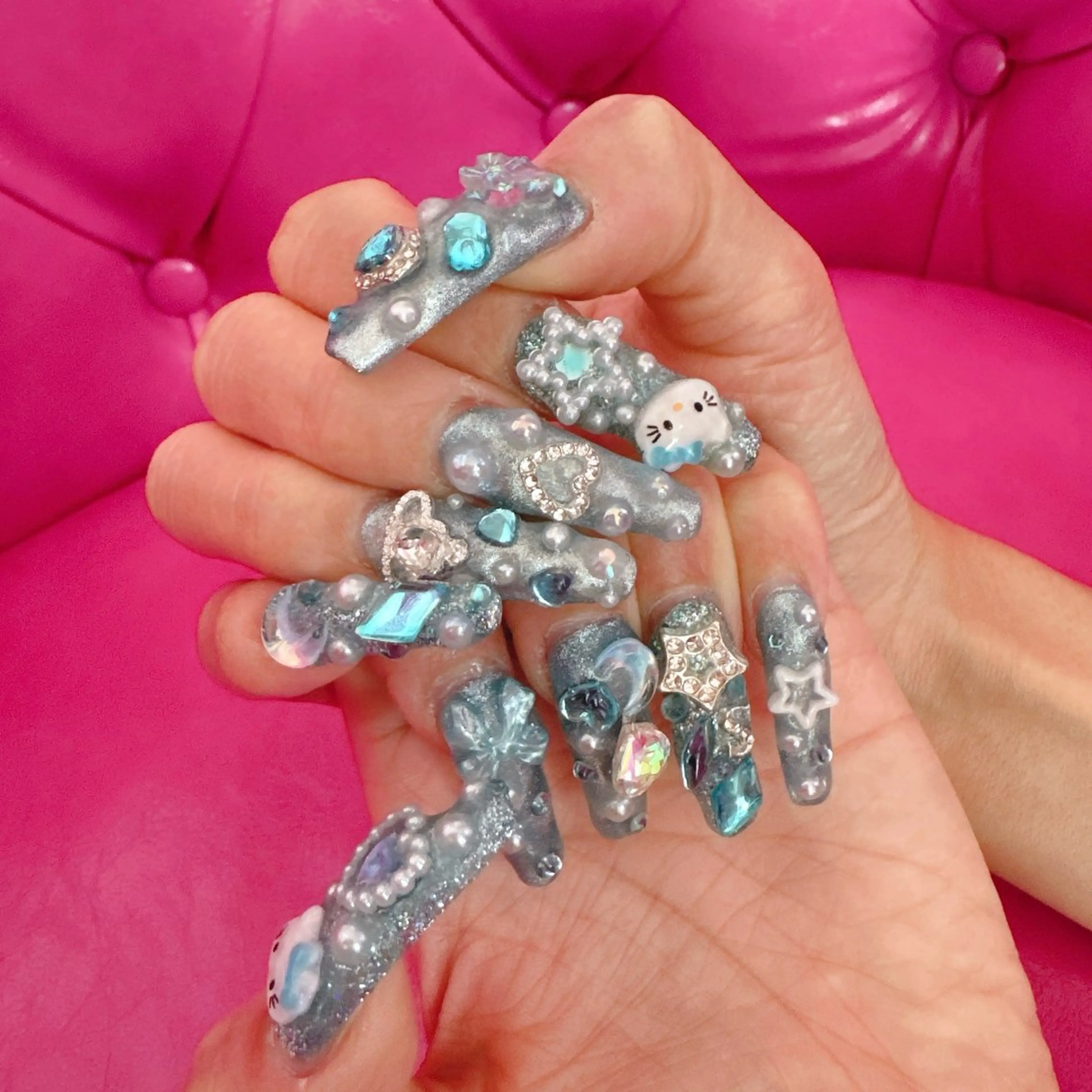 ネイル 長さ出し MignonReve所属・MignonReve 🎀Sayaのネイルデザイン