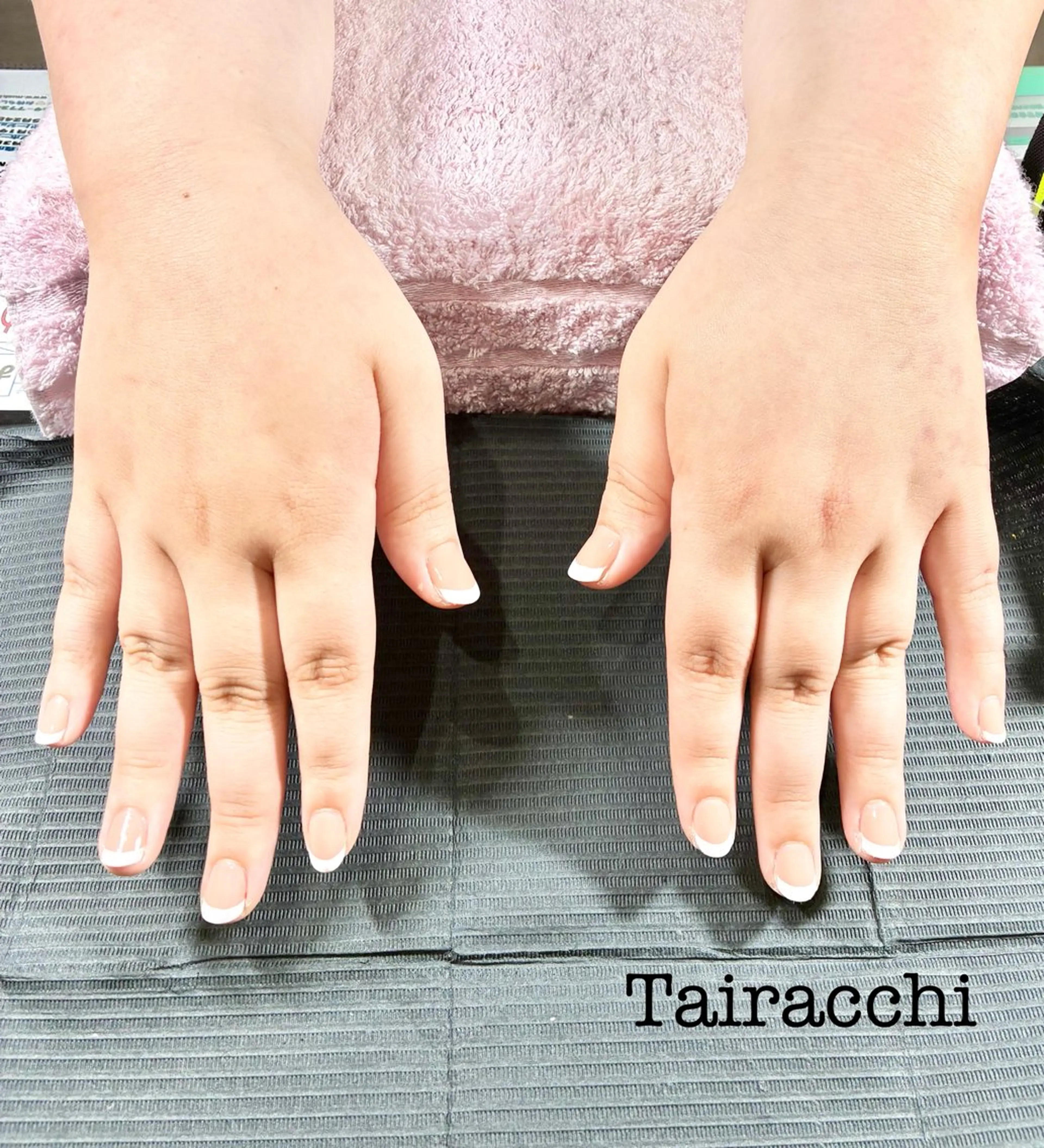 ネイル フレンチネイル Tairacchi ﾀｲﾗｯﾁのネイルデザイン