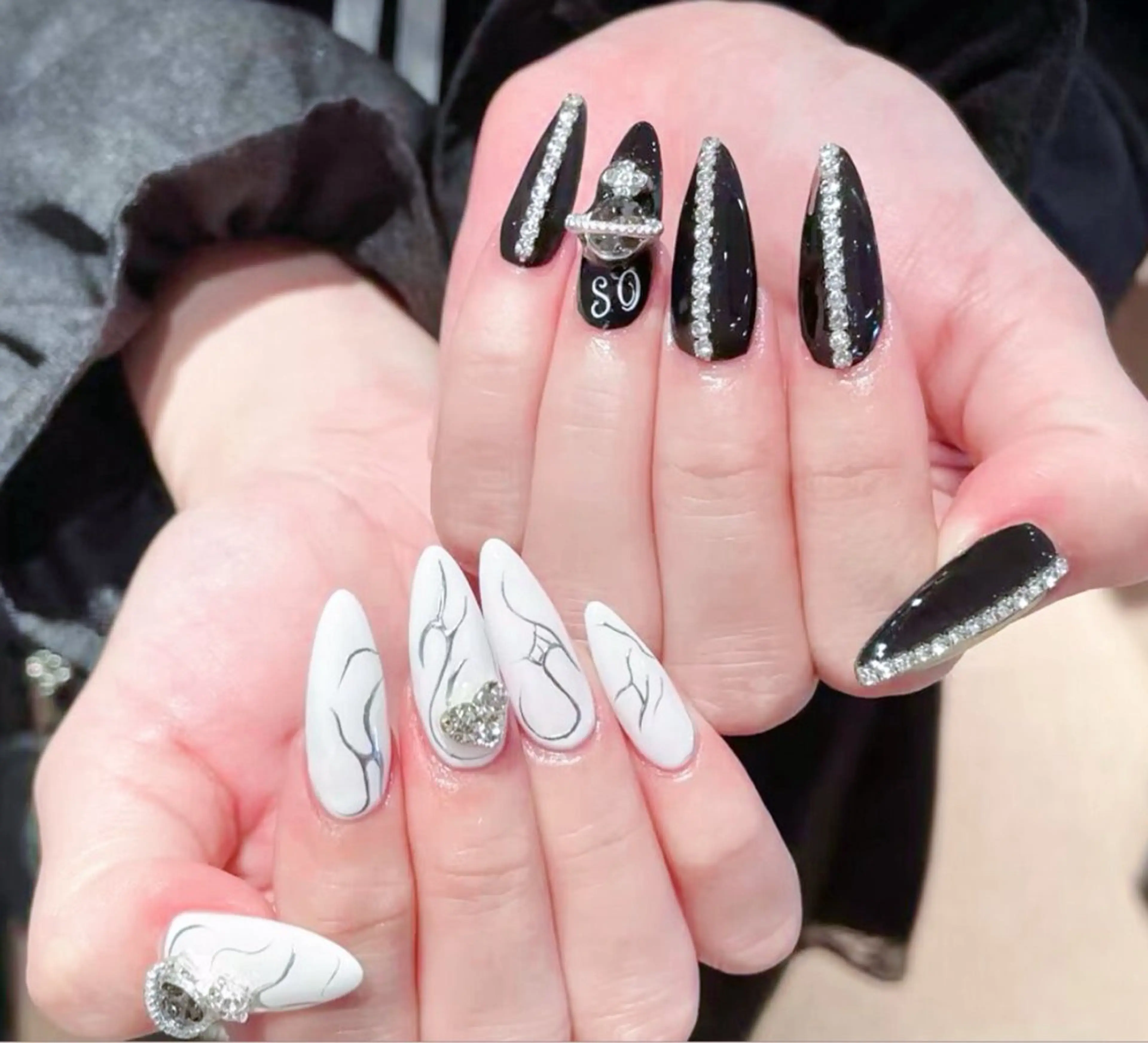ネイル アートネイル オーロラネイル チークネイル フレンチネイル ガラスフレンチ ハンドネイル 🎀🎀YooLi Nail Salonのネイルデザイン