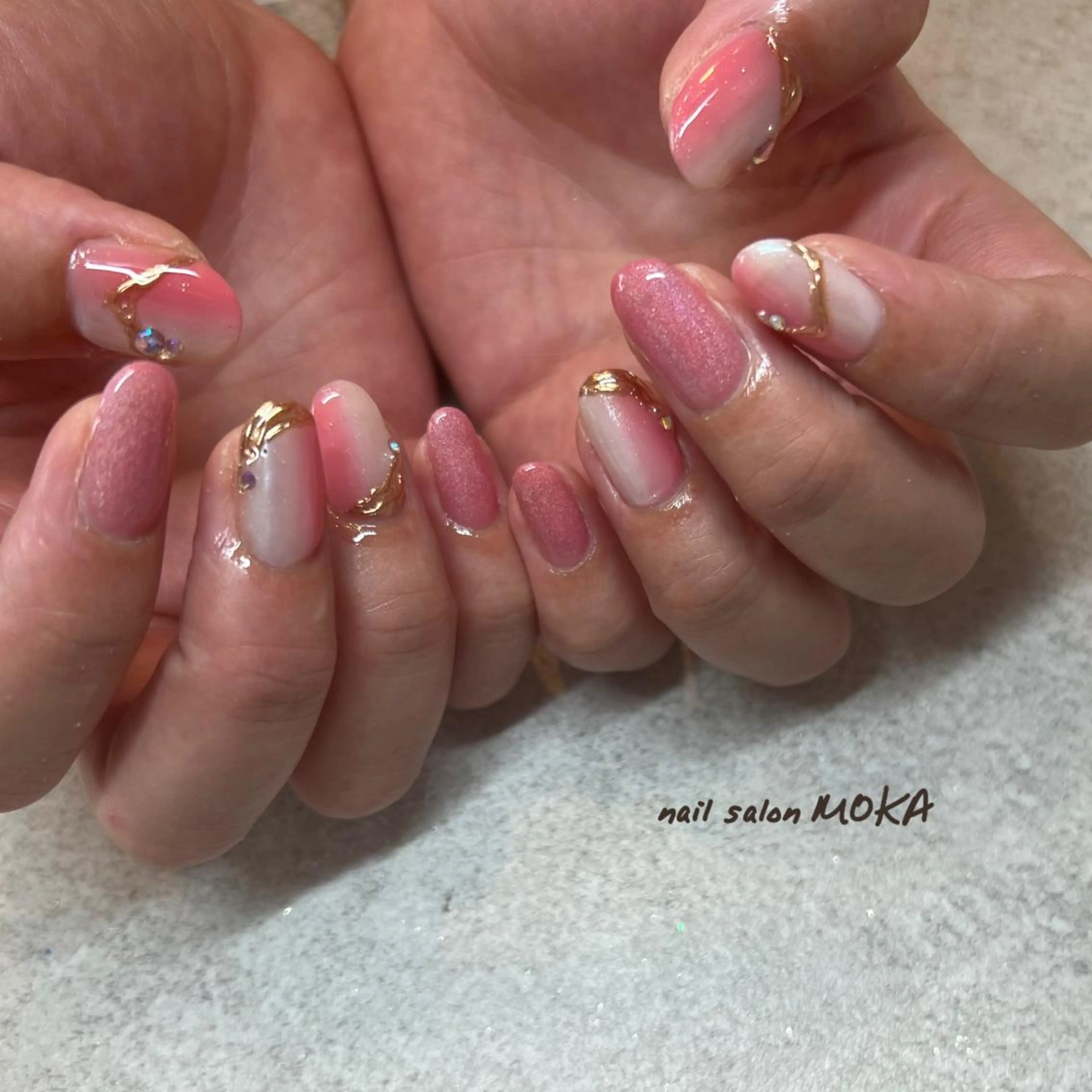 ネイル ハンドネイル nail salon MOKAのネイルデザイン