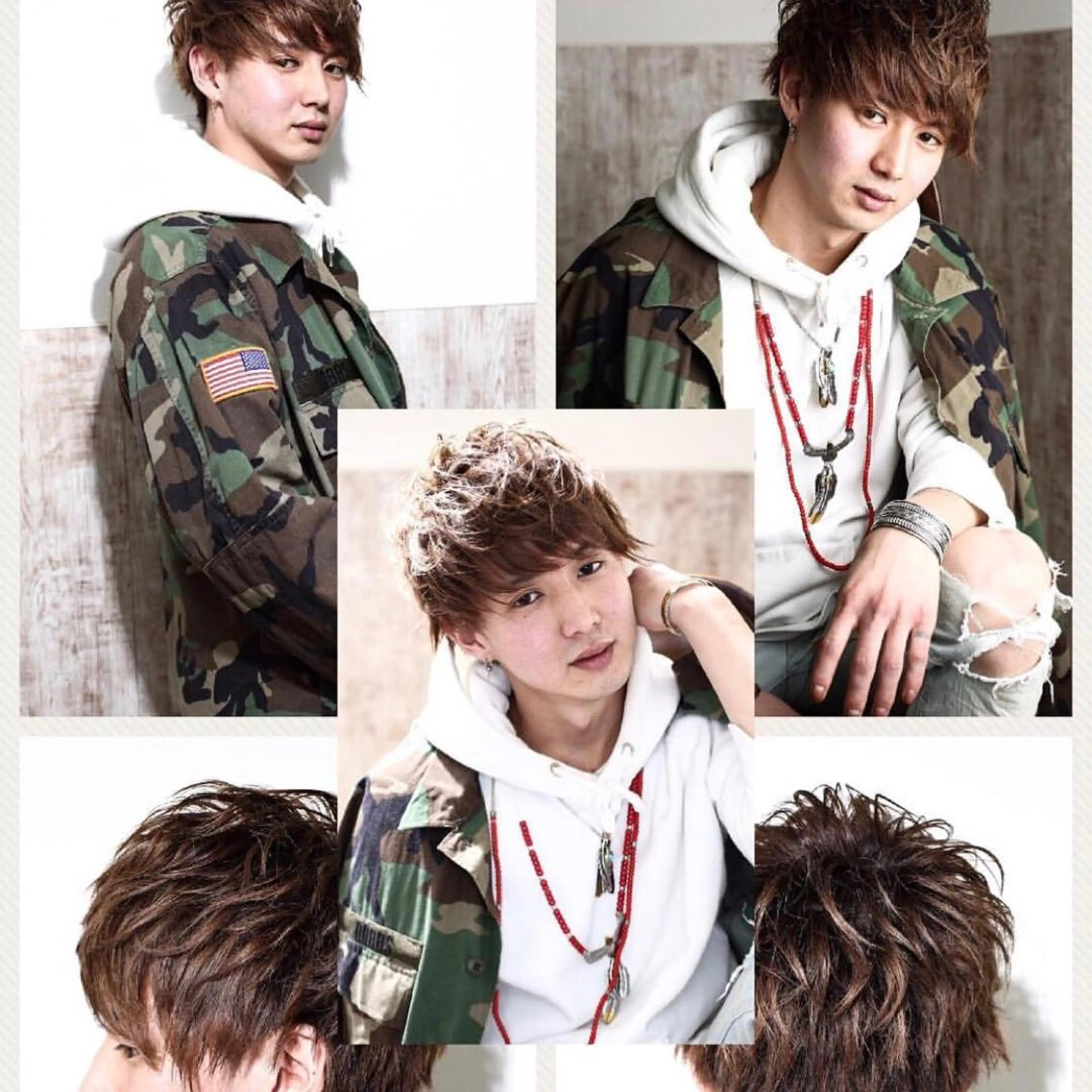 メンズ メンズハイライト Luxbe resort所属・荒木 丈祝のヘアスタイル