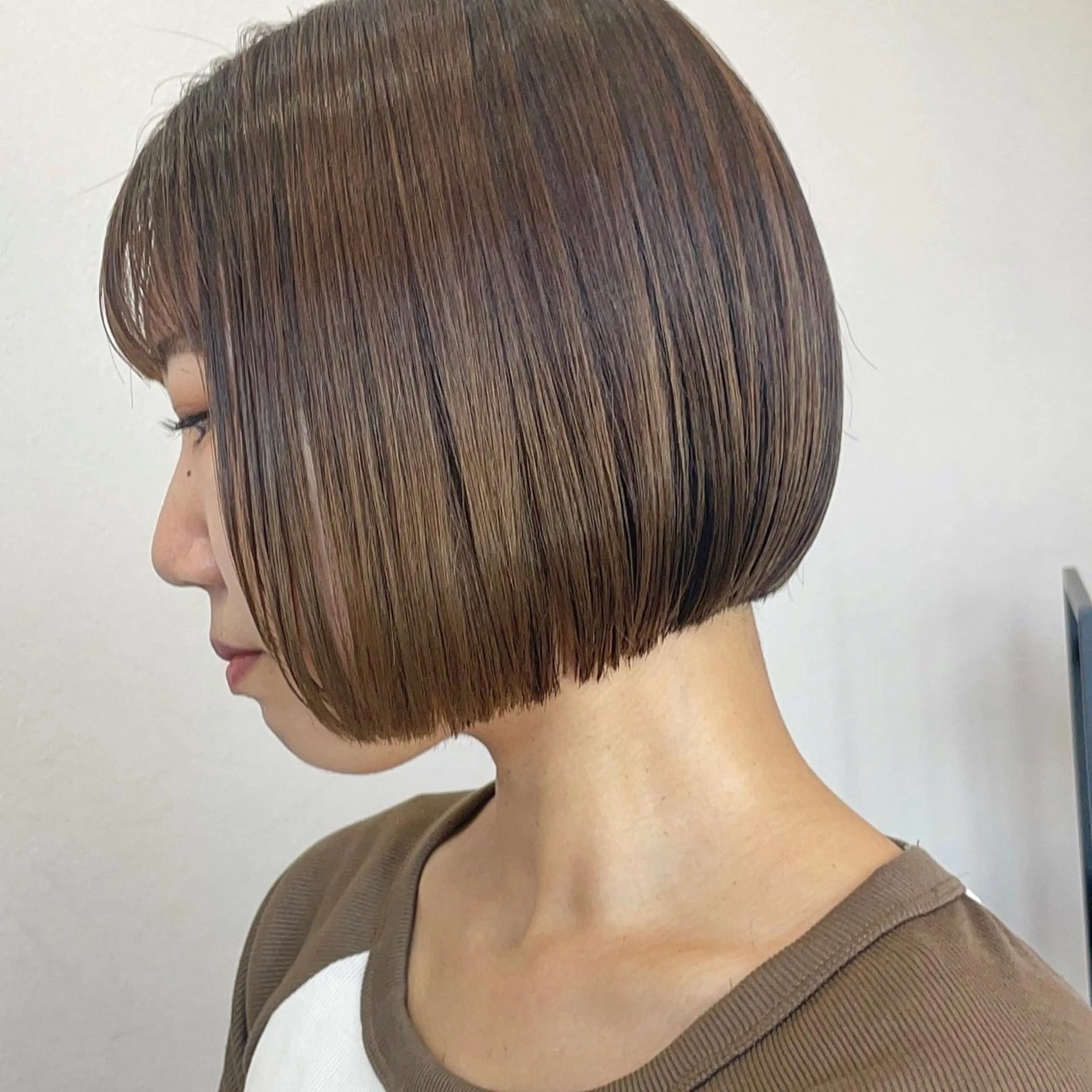 ショート カット ボブ/髪質改善/ soiナカジママドリのヘアスタイル