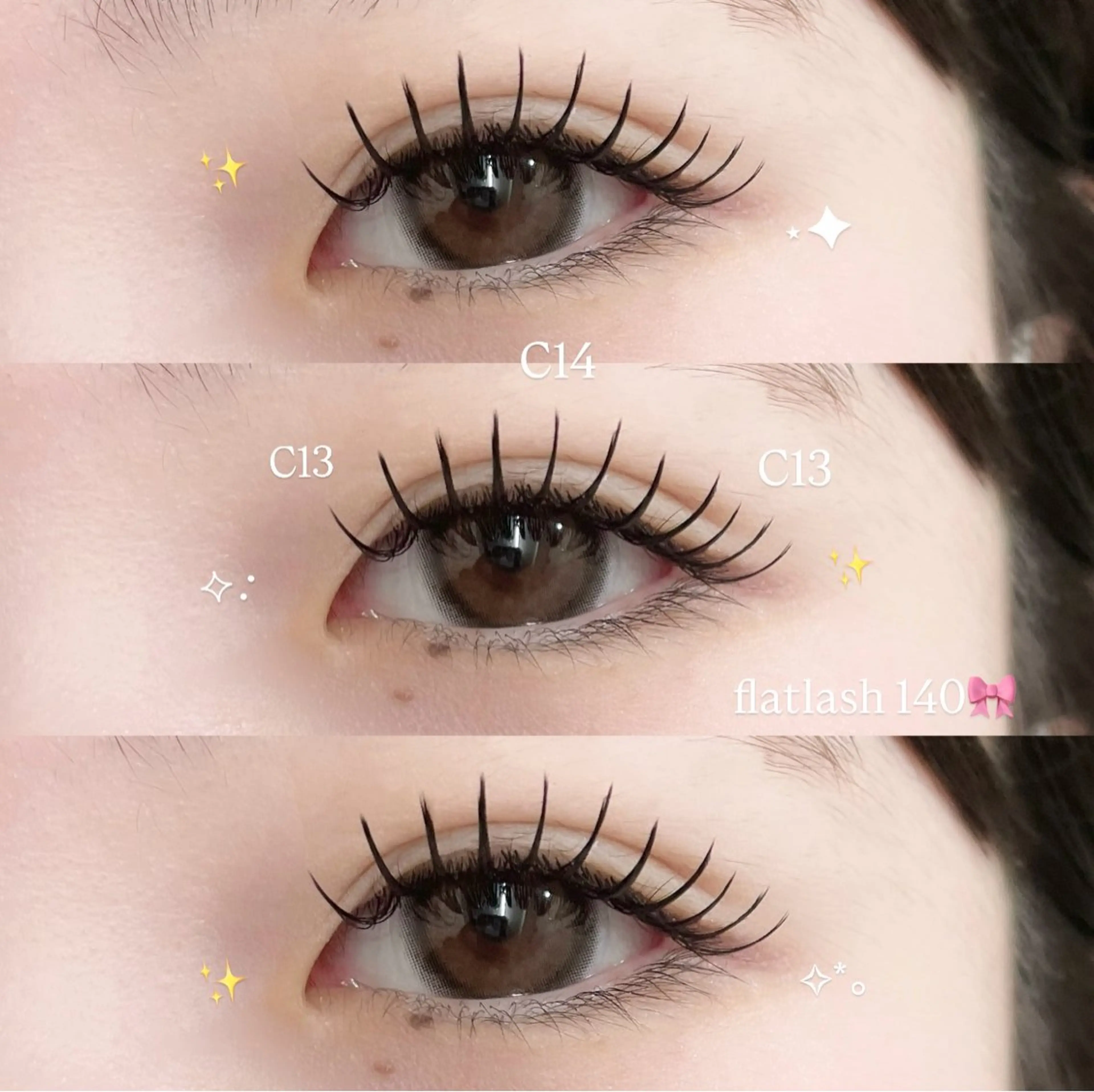マツエク・マツパ REN✦ 梅田束感まつ毛🎀のマツエク・マツパデザイン