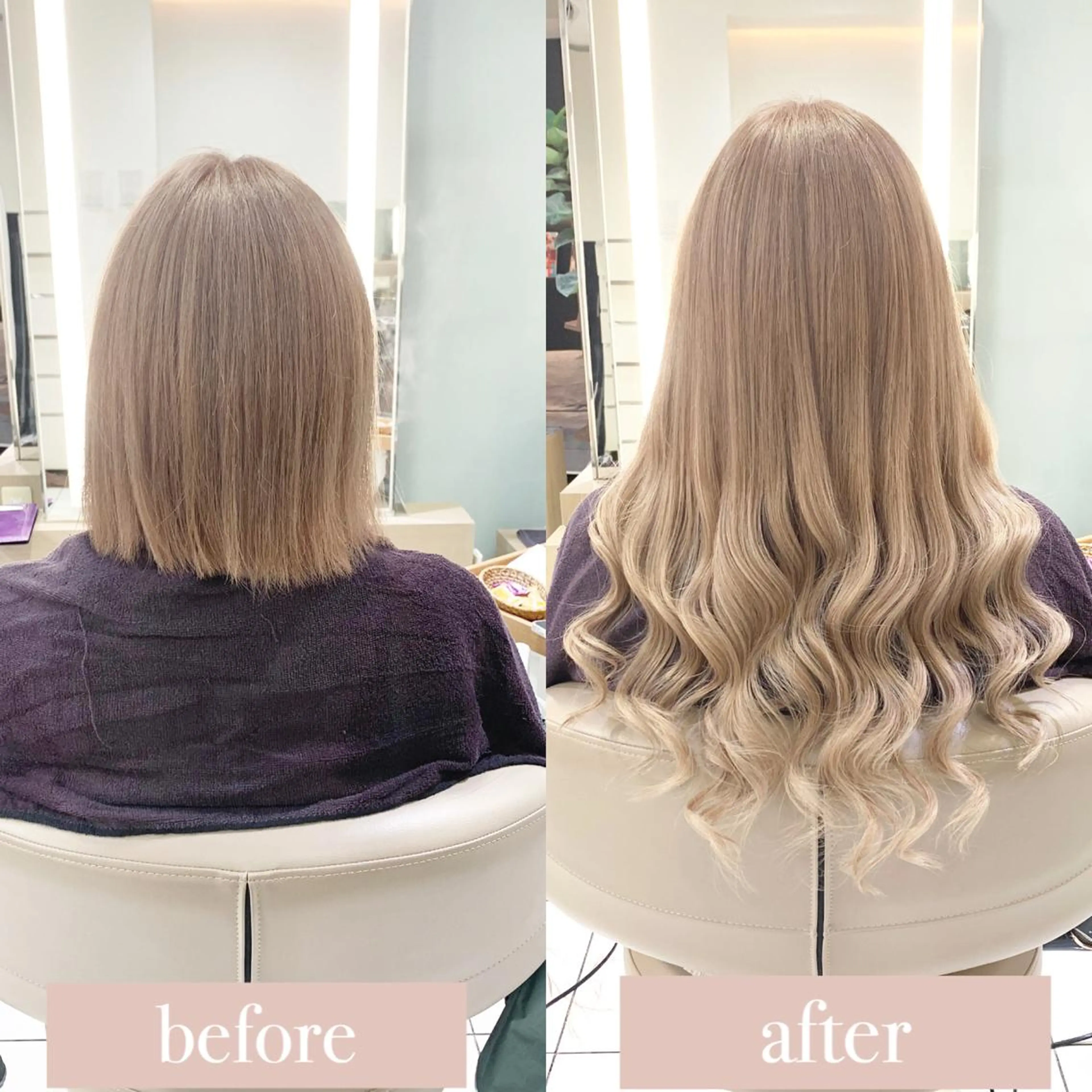 ロング カラー シールエクステ エクステ エクステ　ユノキ リョウタのヘアスタイル