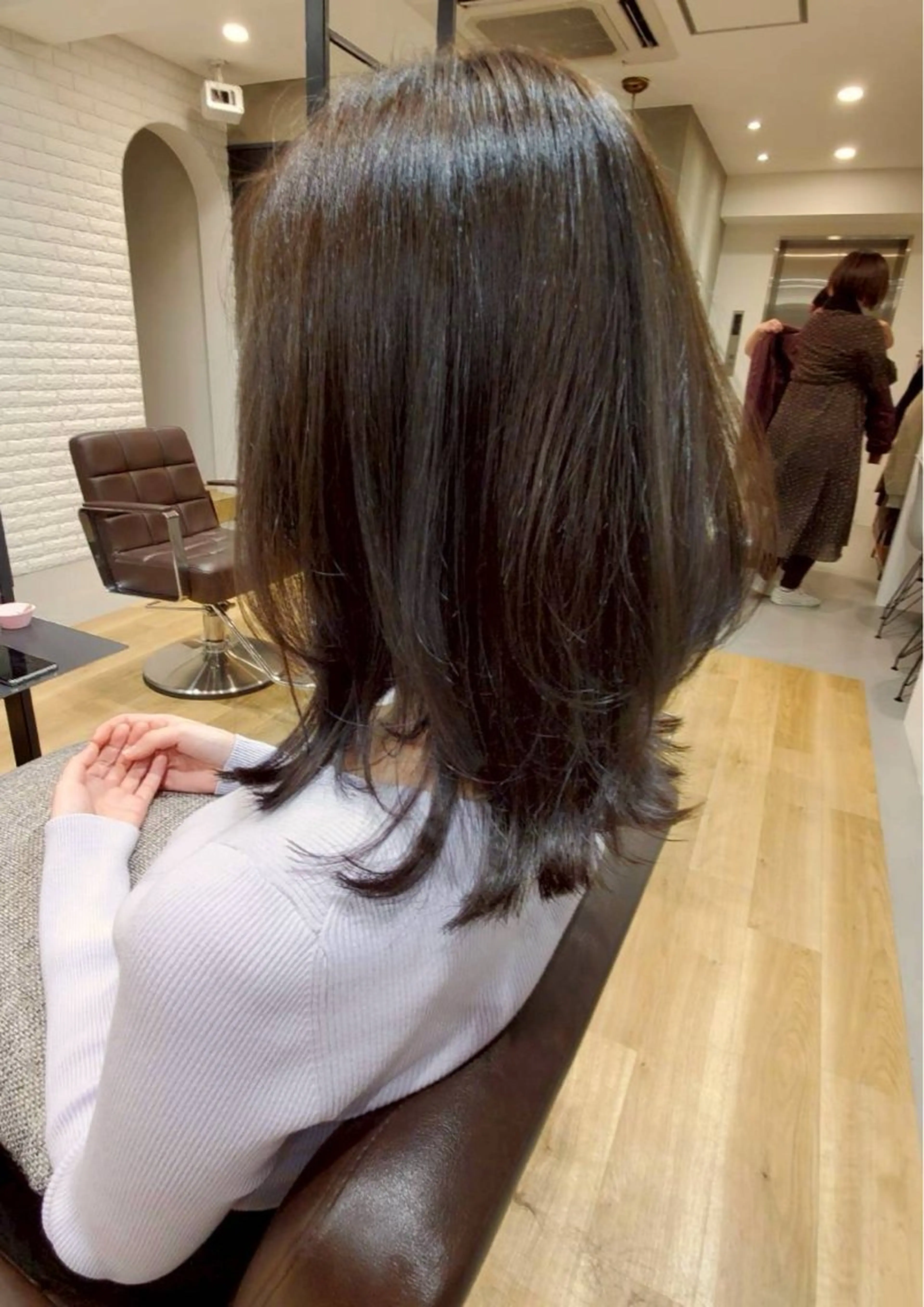 ミディアム 【モデル募集中】 チサキのヘアスタイル