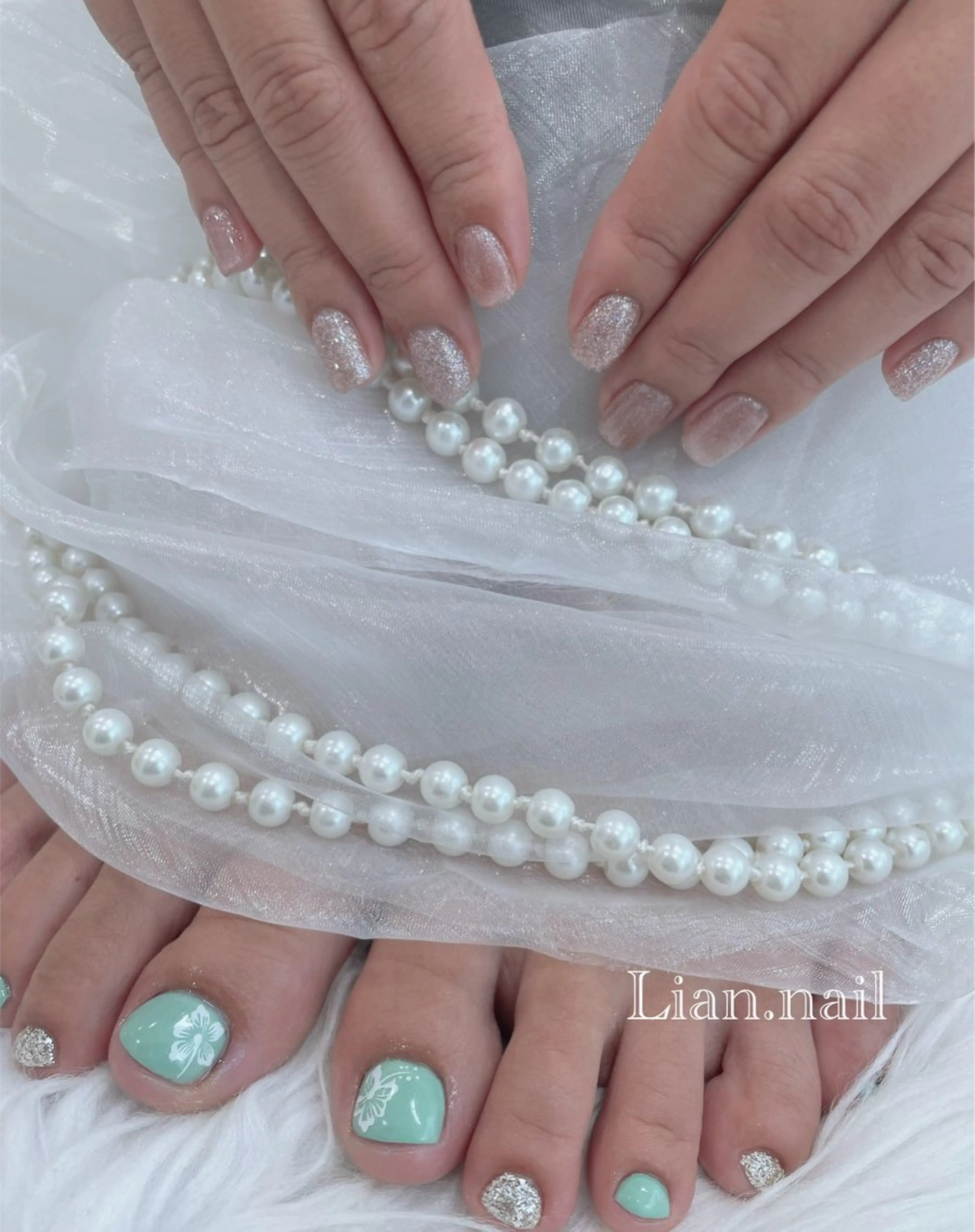ネイル ハンドネイル フットネイル Lian nailのネイルデザイン