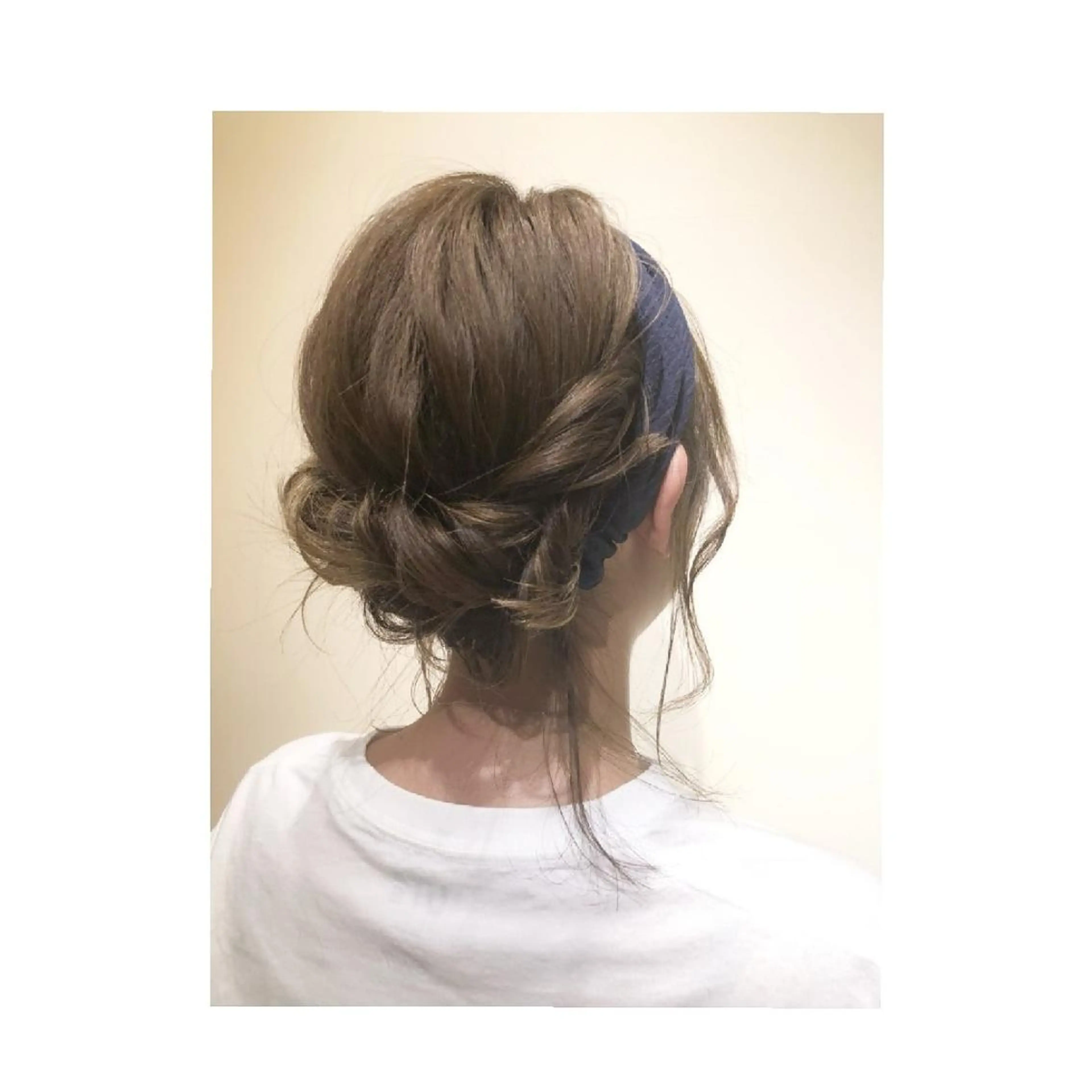 ミディアム カット ヘアカラー ヘアセット ◎モチマル チアキ◎のヘアスタイル