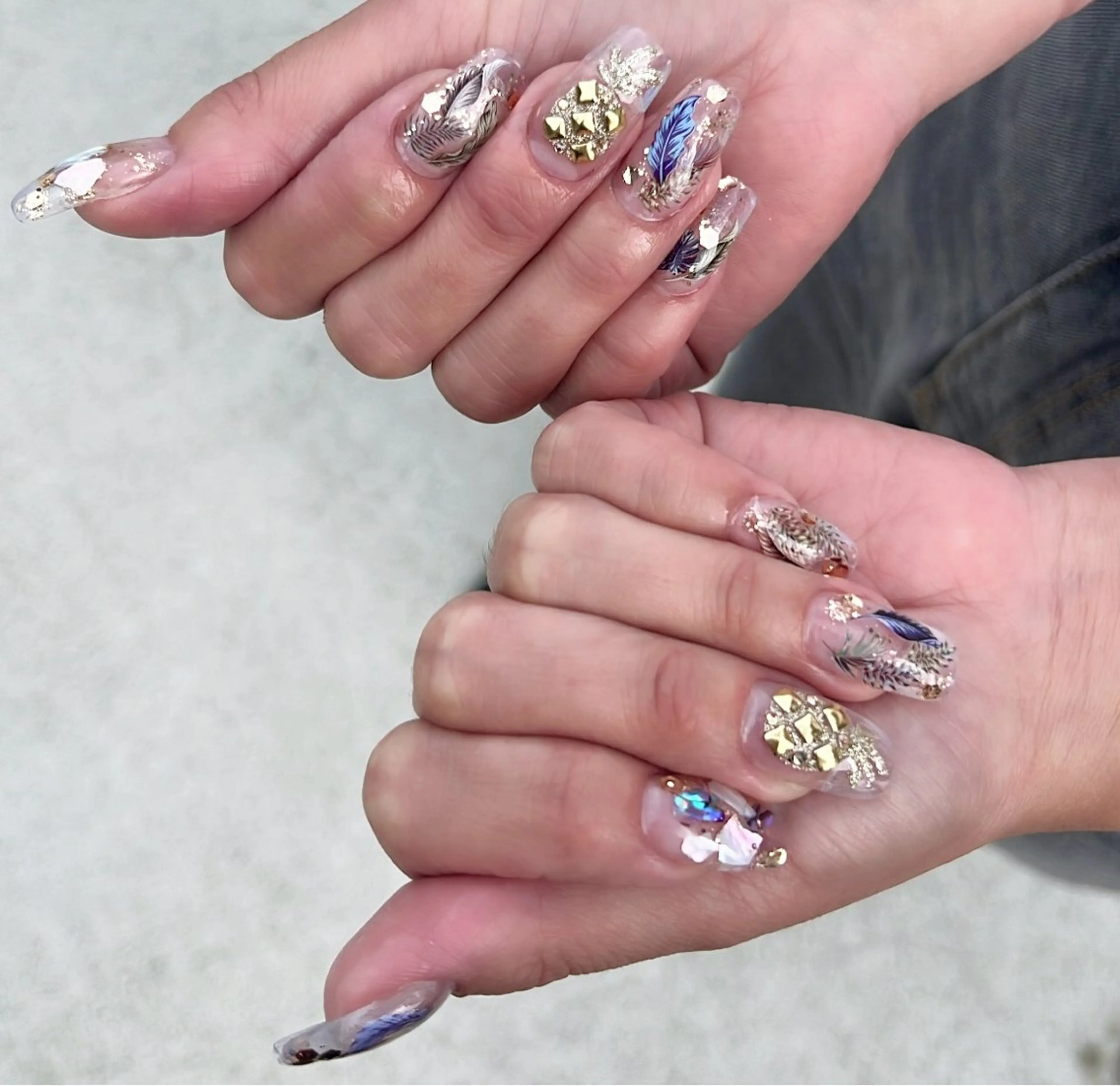 ネイル 持ち込み ハンドネイル Nail Room Ｒのネイルデザイン