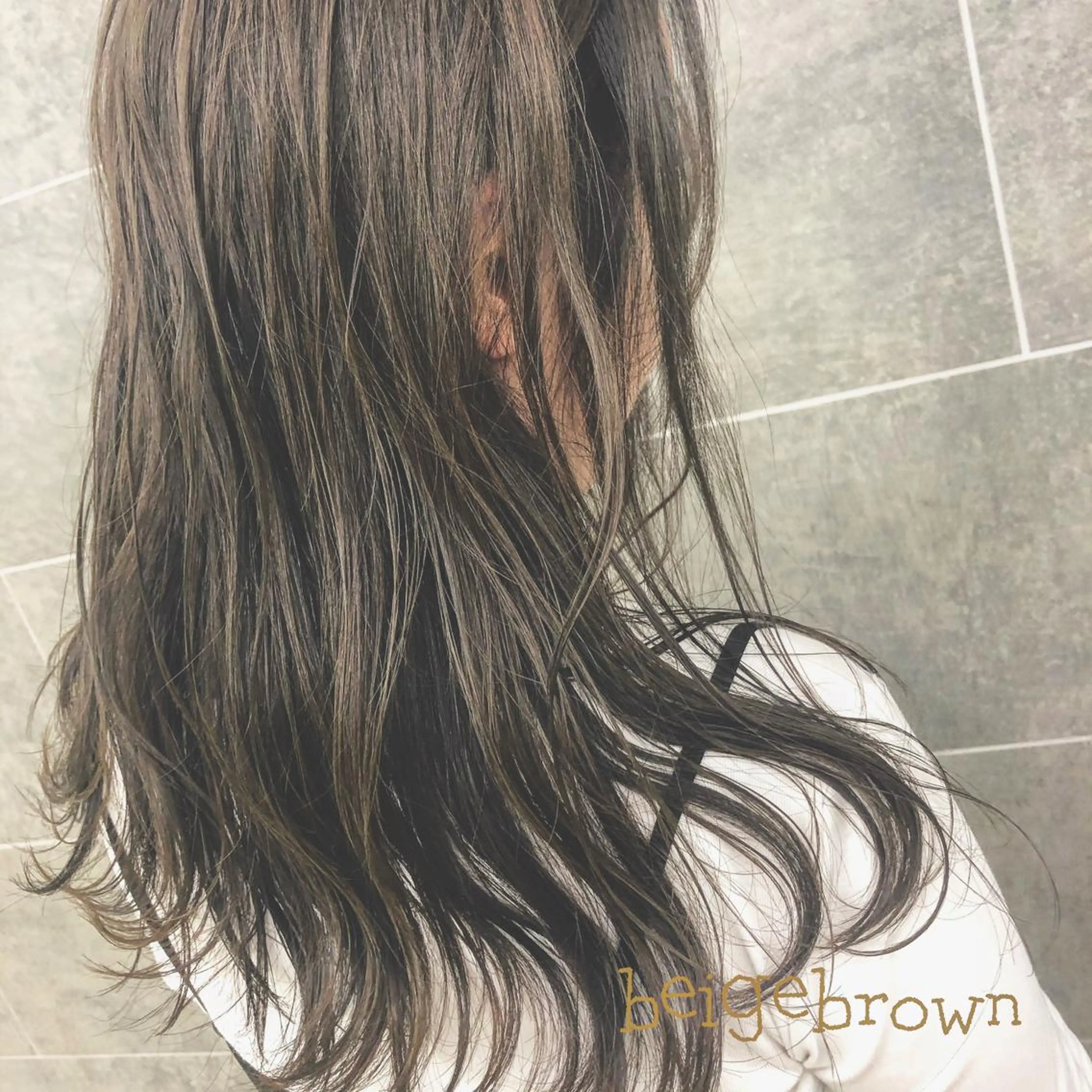 カラー ブリーチ ブリーチなしカラー LOUVRE total beauty salon by aile所属・本間 渓のマツエク・マツパデザイン