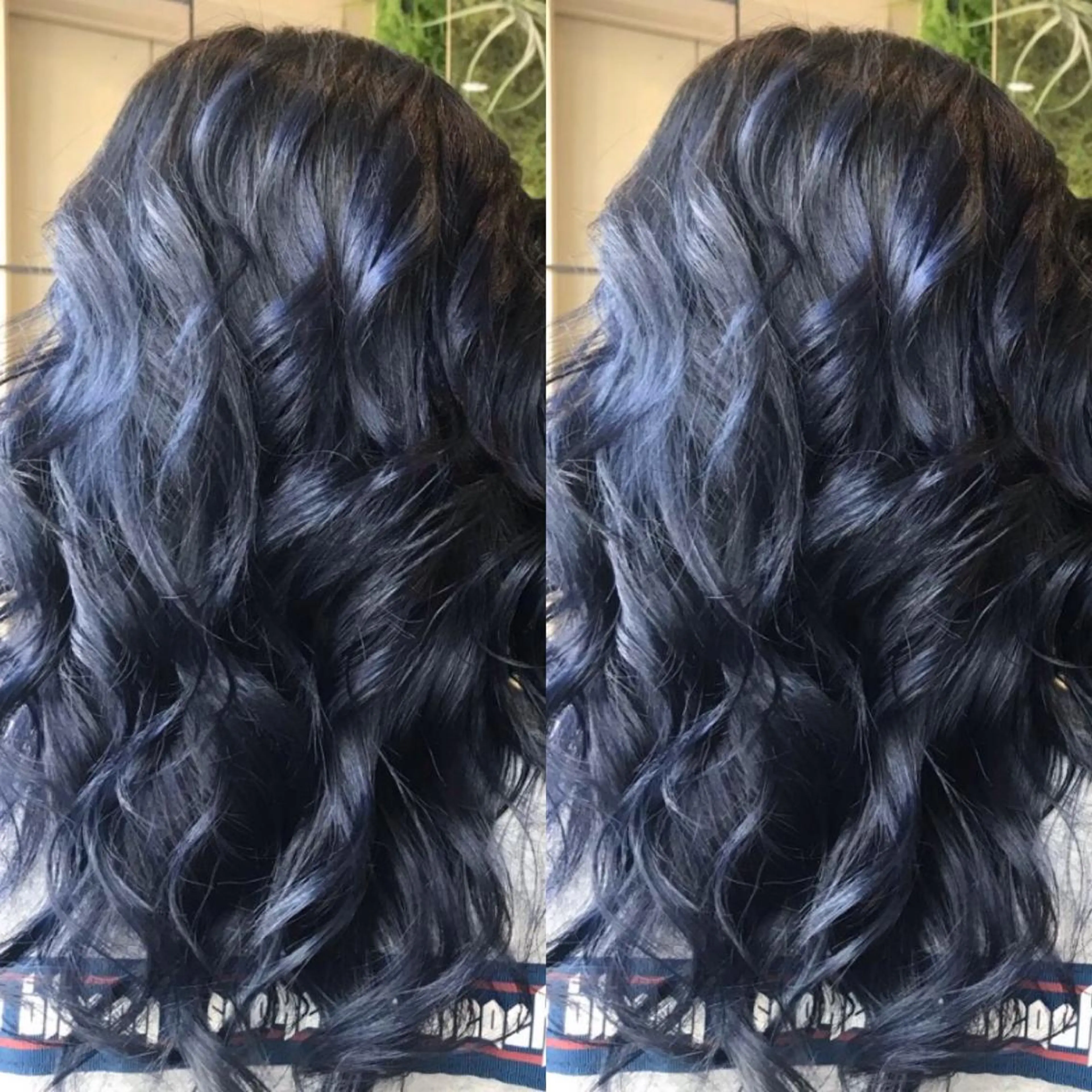 ロング カラー ヘアカラー Hanna by W_SALONのヘアスタイル