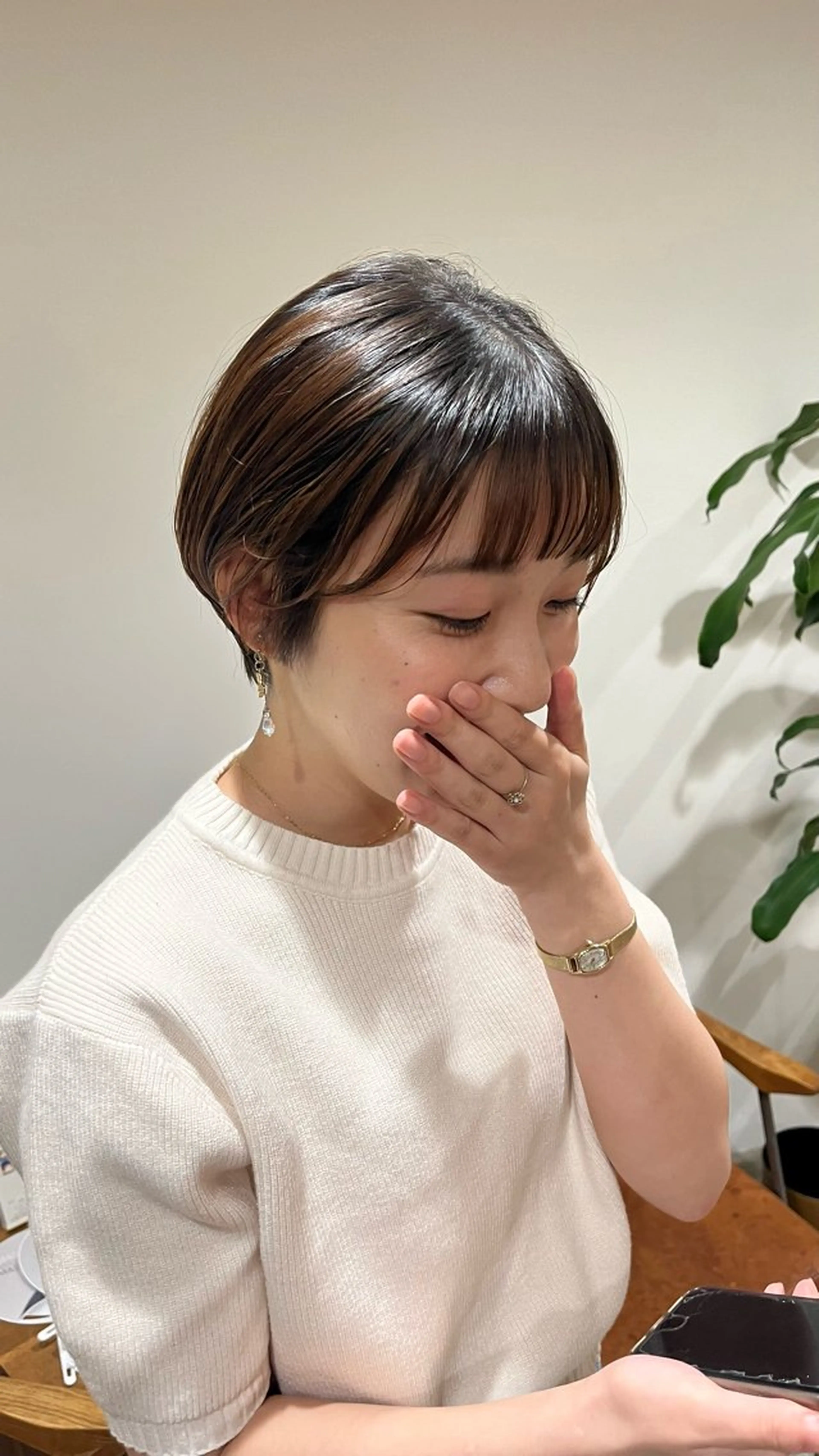 ショート ショートヘア カット 梅田美容室/カット /Maoのヘアスタイル