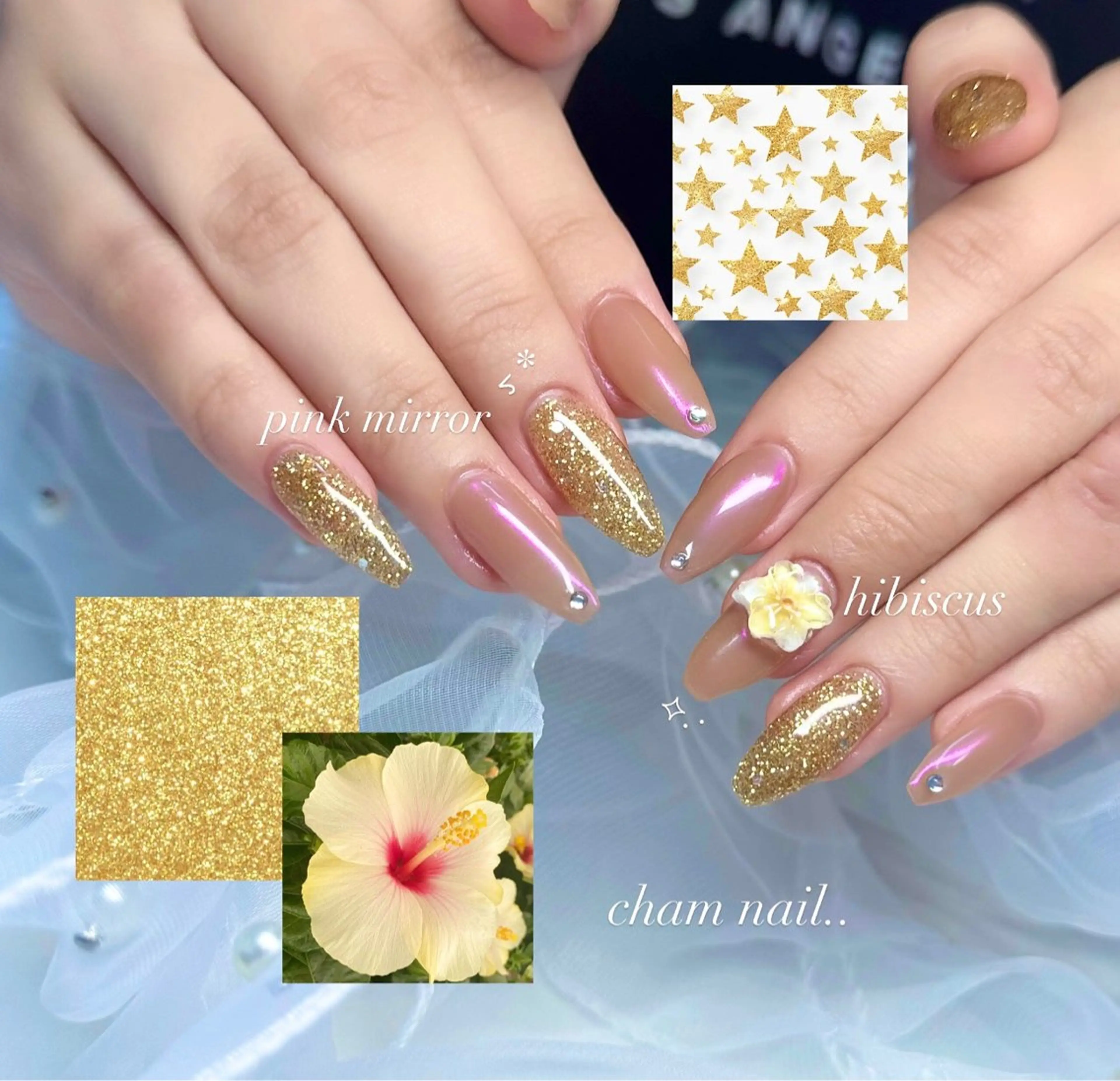 ネイル ハンドネイル Cham Haruneのネイルデザイン