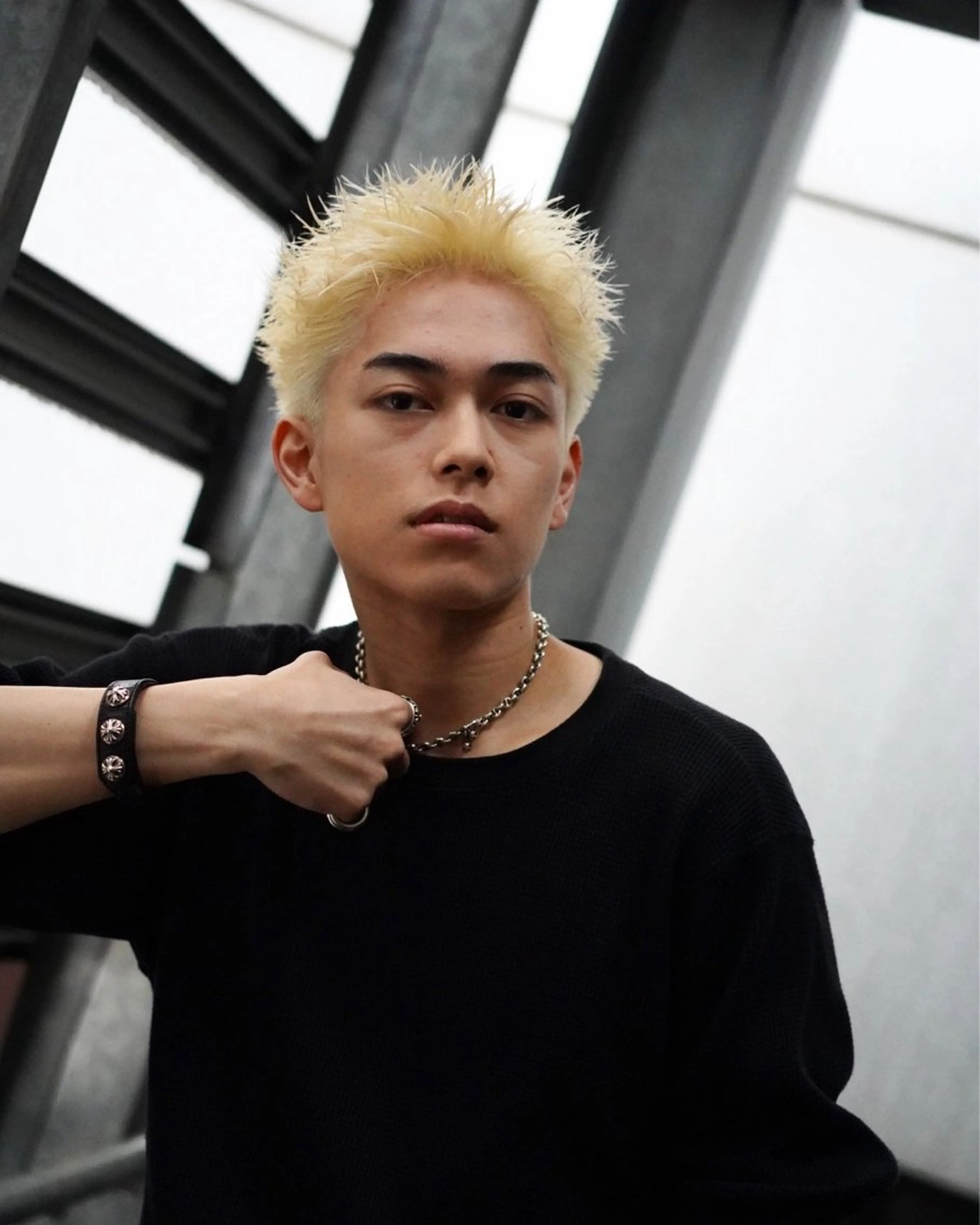 カラー メンズ fifth リュウセイのヘアスタイル
