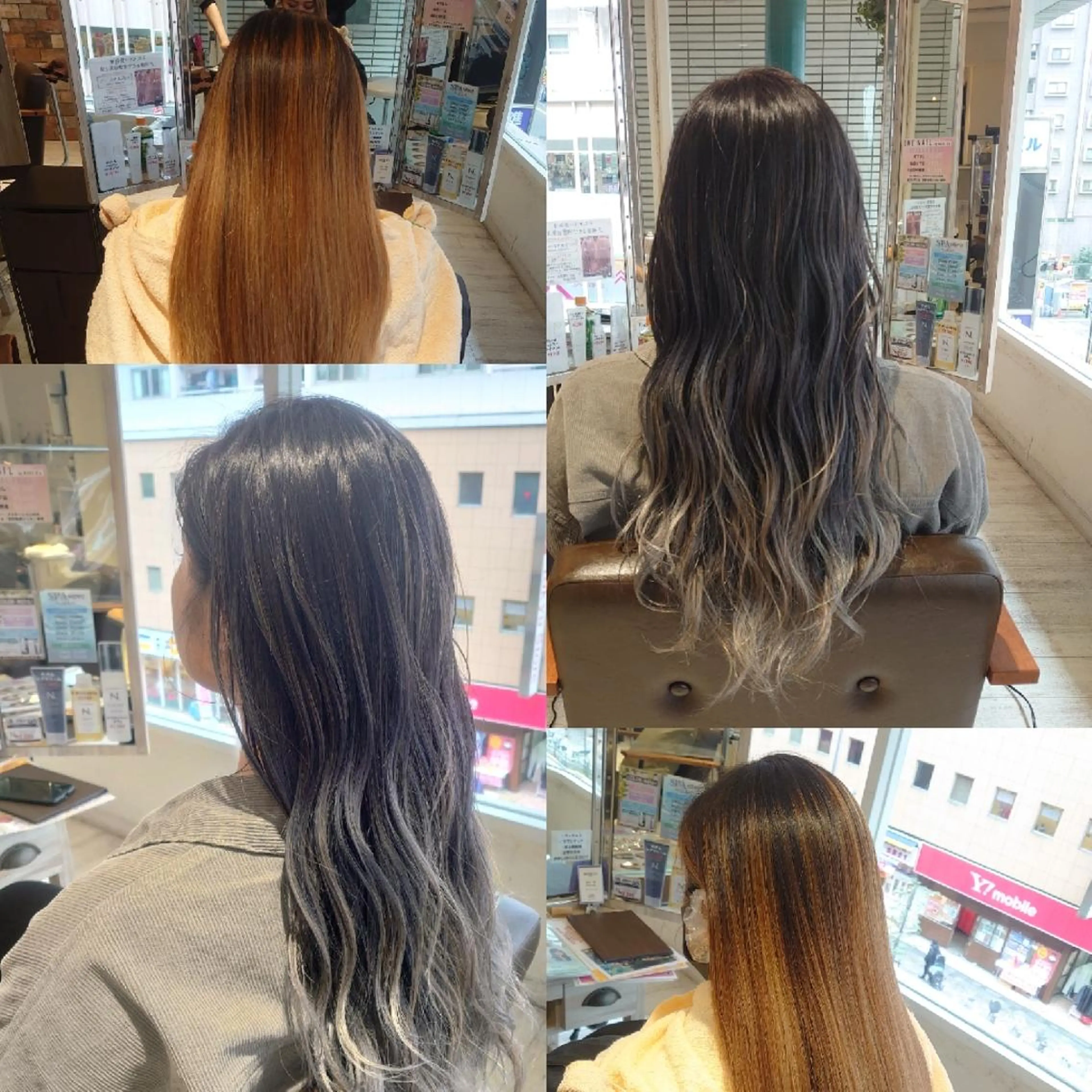 セミロング カット ヘアカラー E Komo hair所属・Wow❕E Komo hair 永井一輝のヘアスタイル