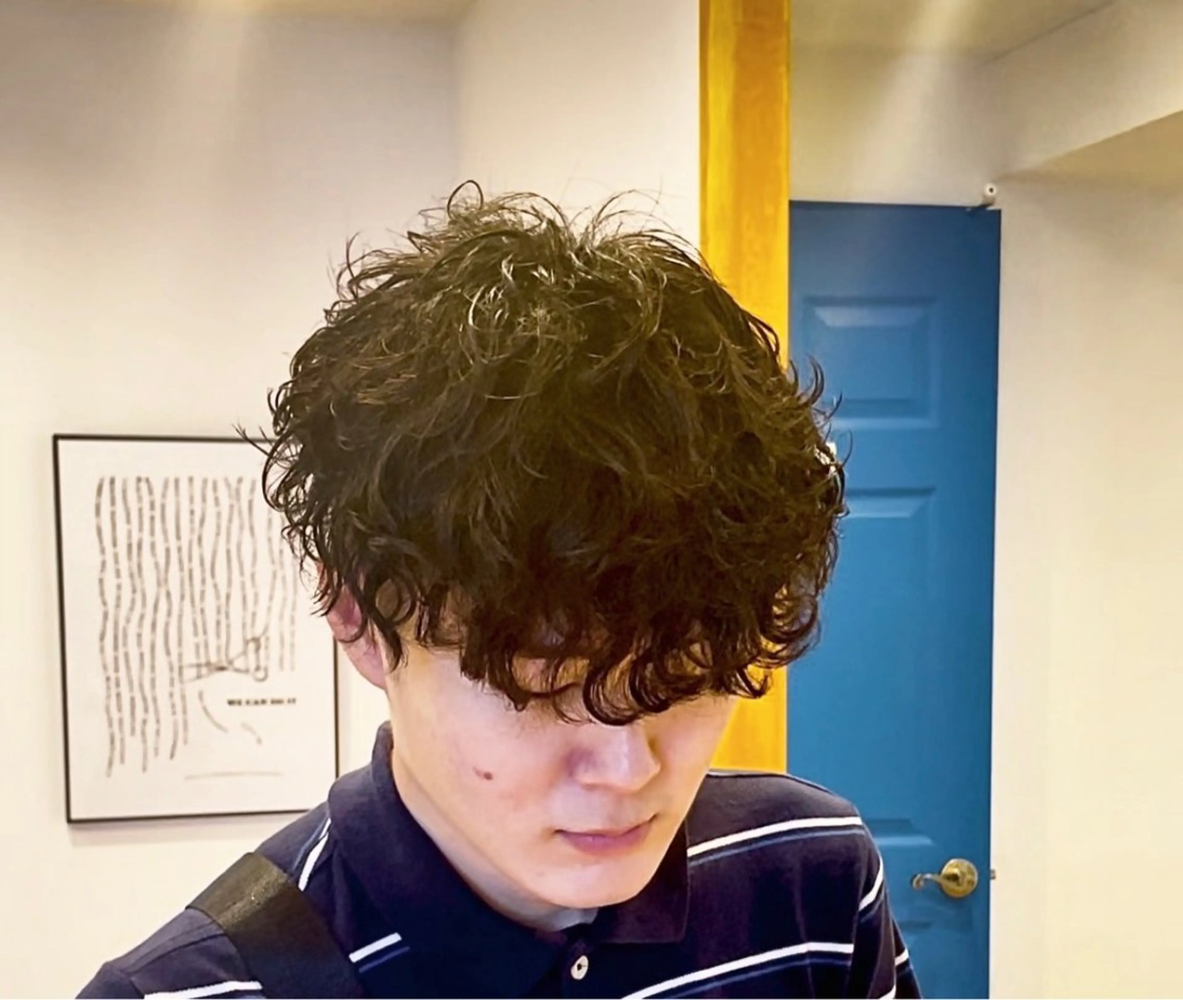 ショート カット パーマ トリートメント Aguhairponte所属・メンズ 特化・川田のヘアスタイル