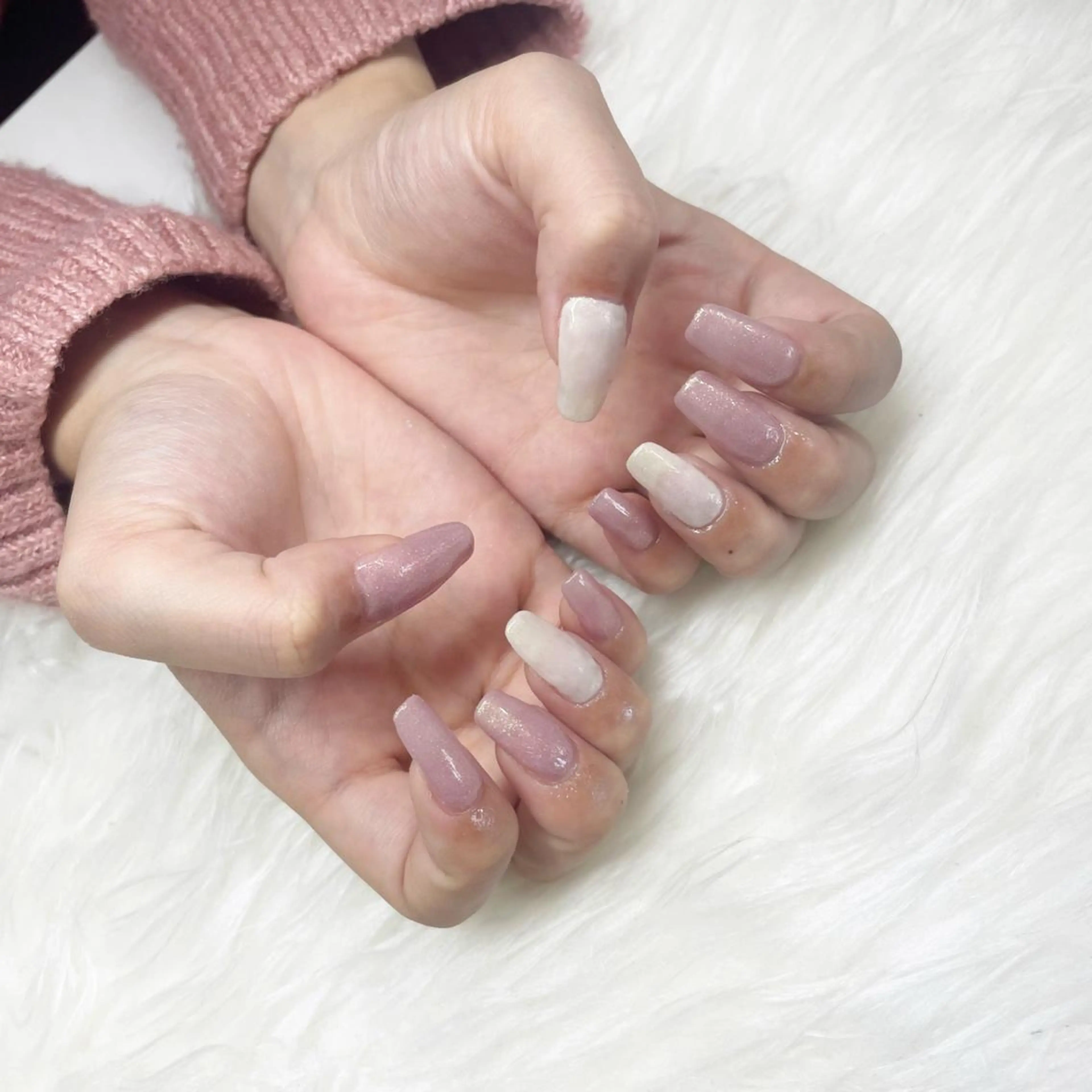 ロング see love gritterのネイルデザイン