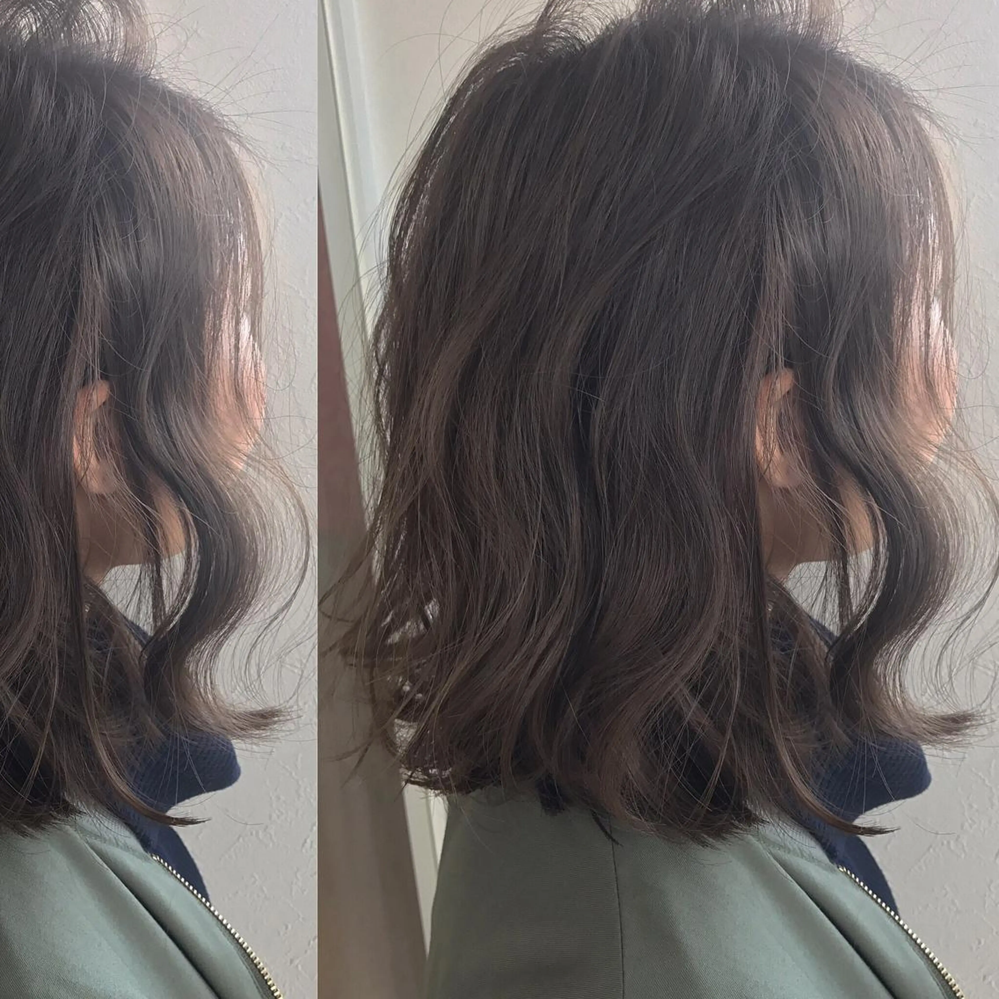 ミディアム カラー graxi'    グラシー所属・graxi' hairのヘアスタイル
