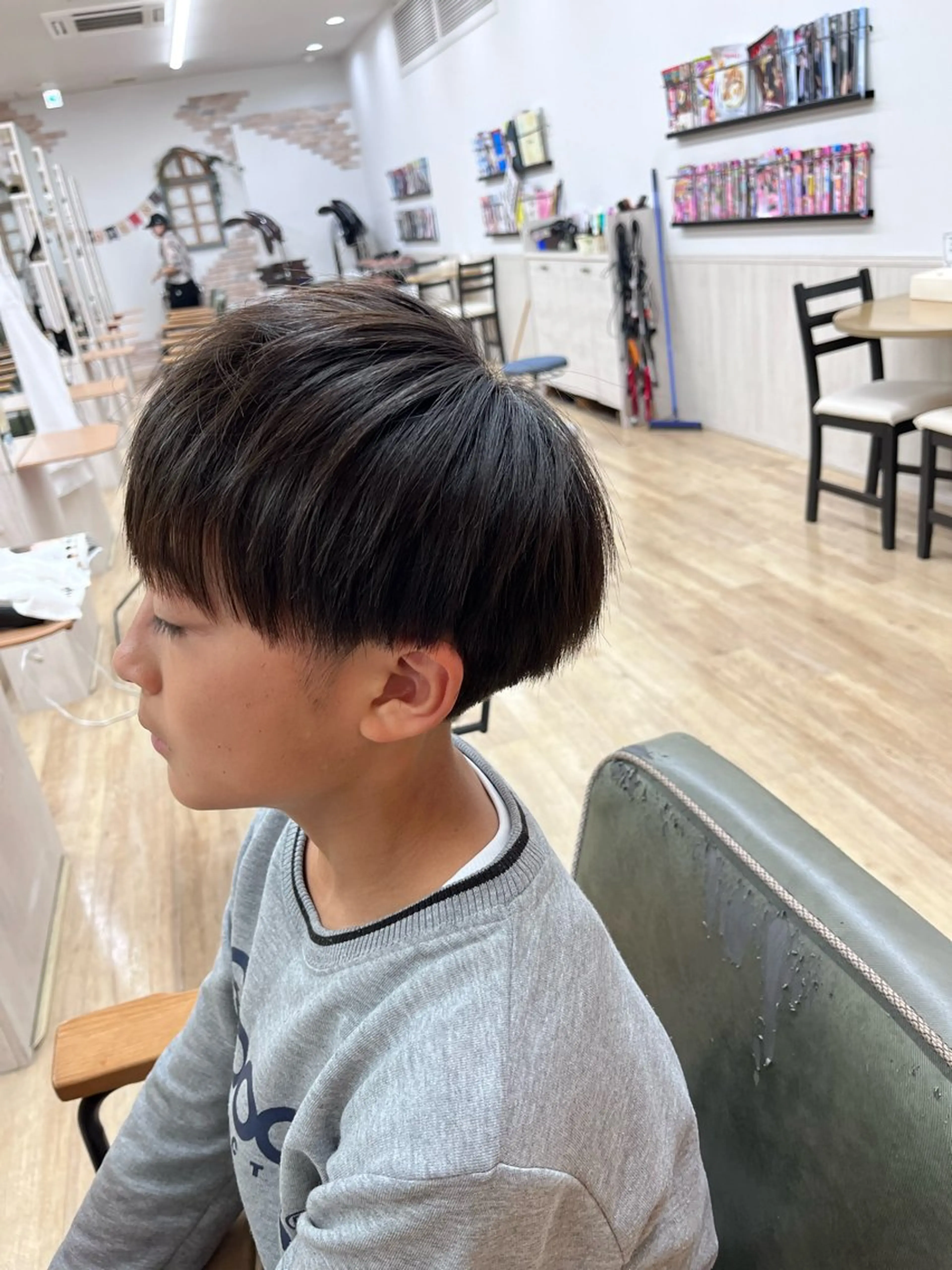 ショート メンズ マッシュ セミjrスタイリスト /田尾凌雅のヘアスタイル