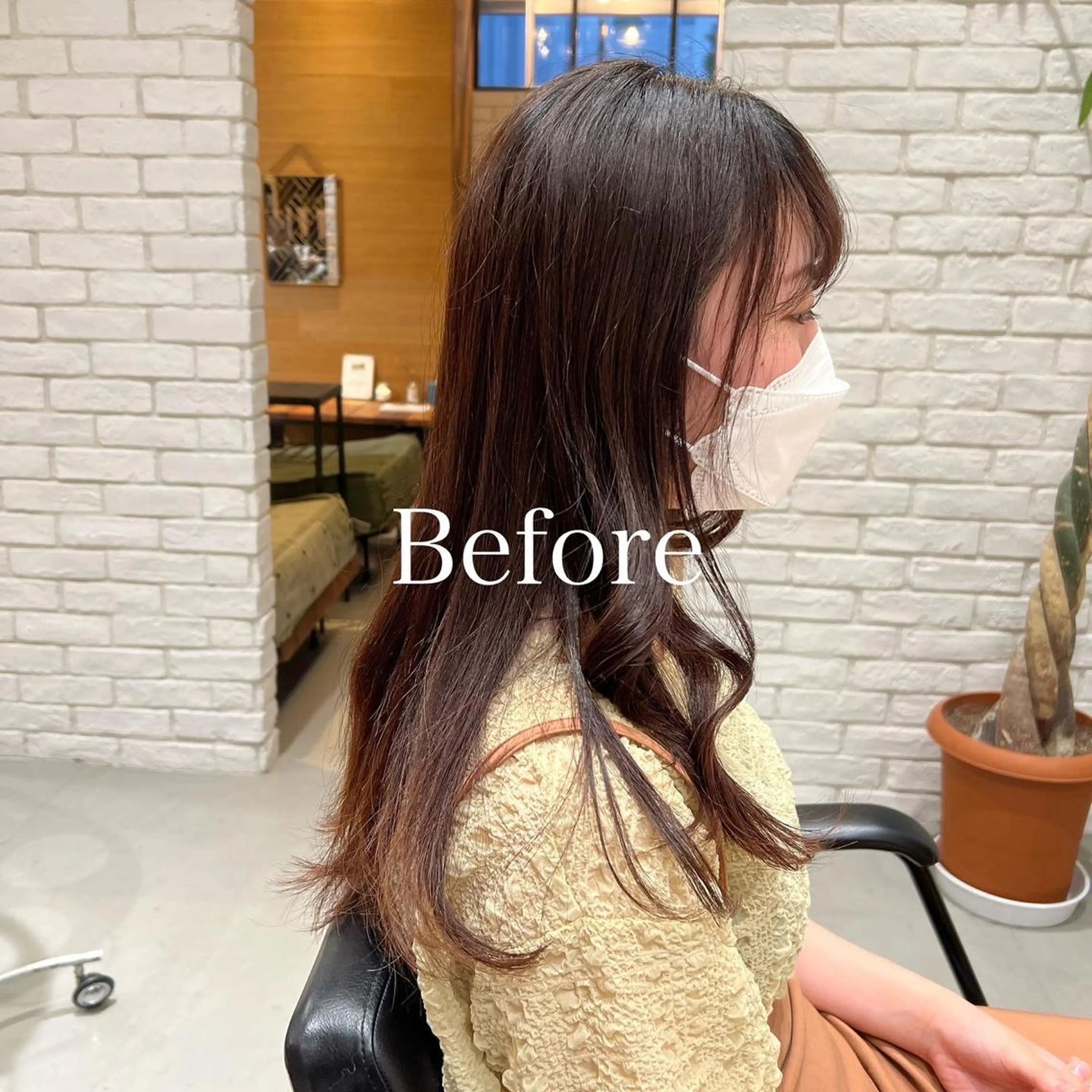 セミロング パーマ レディースヘア💫 加藤たいが🐯のヘアスタイル