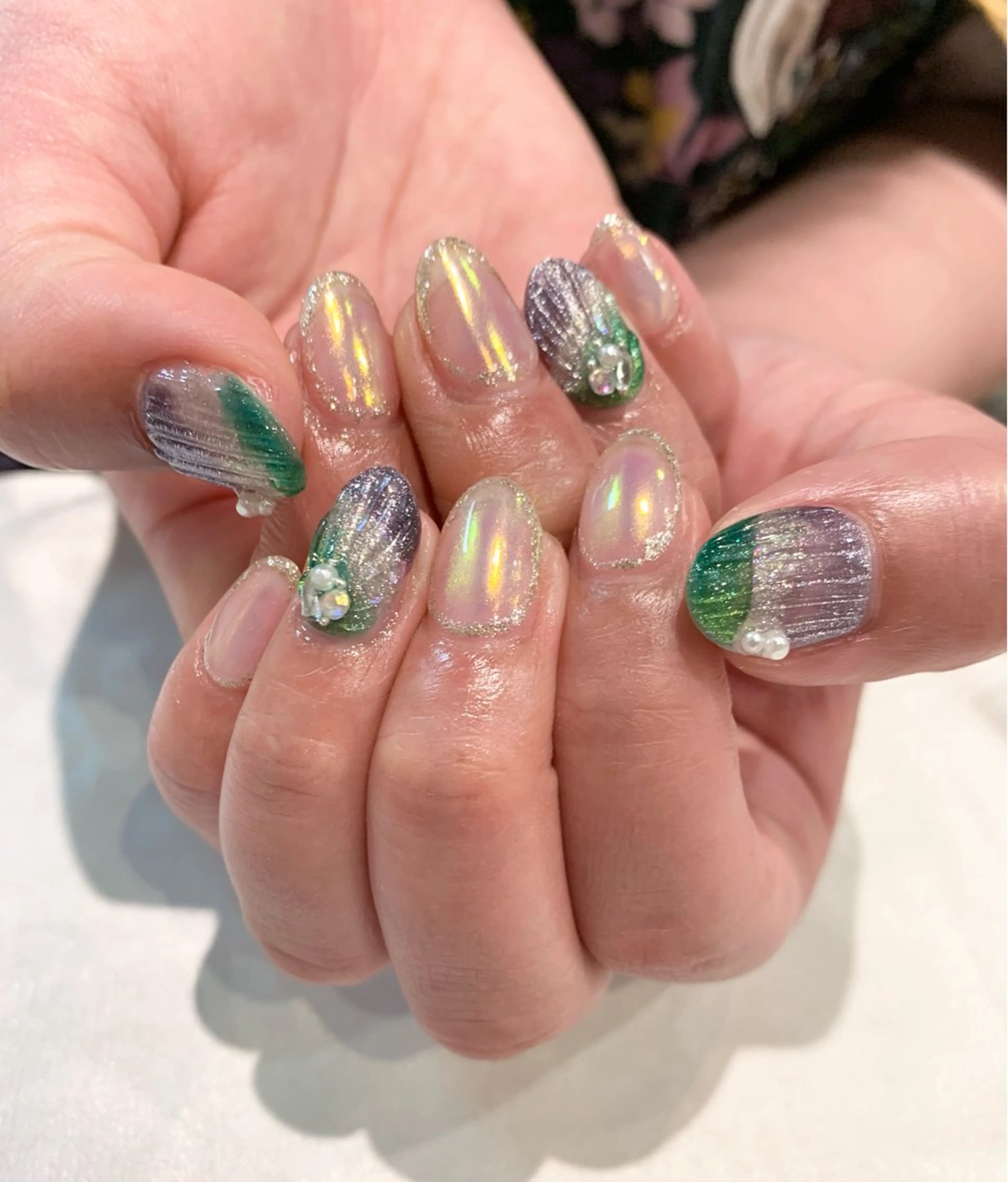 ネイル ecrin 💎 mayuのネイルデザイン