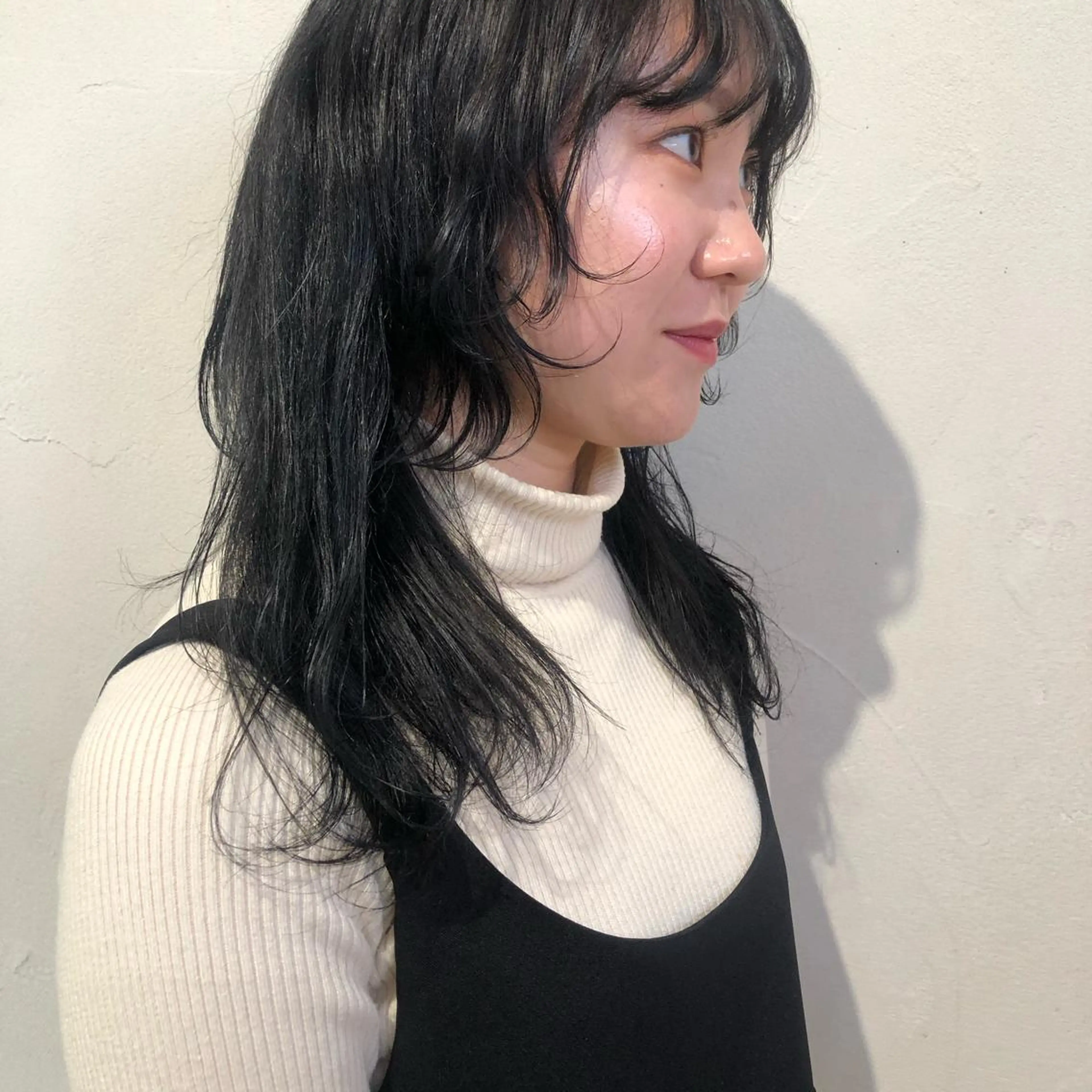 セミロング レイヤーカット/ 透明感カラーmikuのヘアスタイル