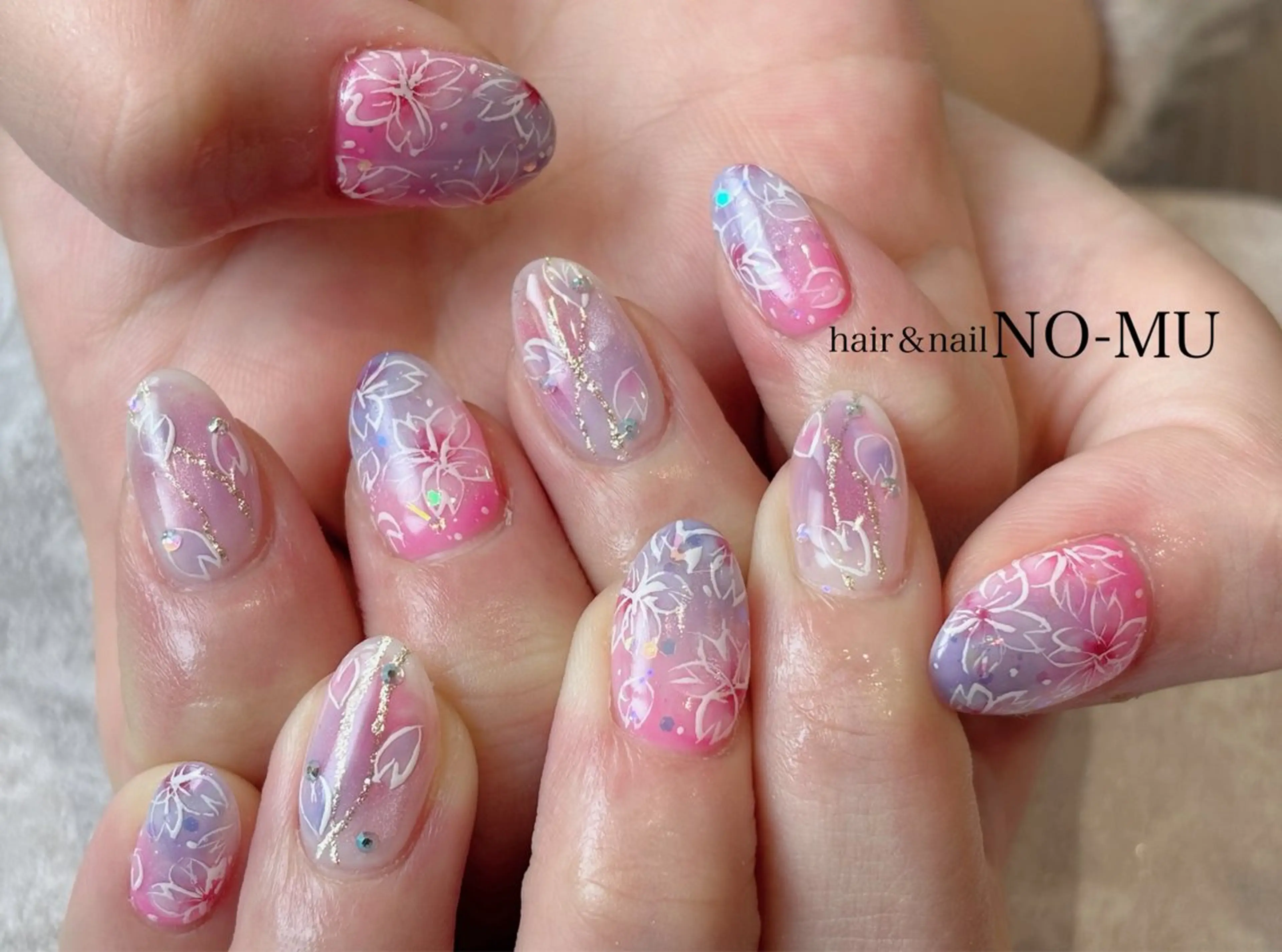 ネイル ハンドネイル hair＆nail NO-MU所属・hair＆nail NO-MUのネイルデザイン