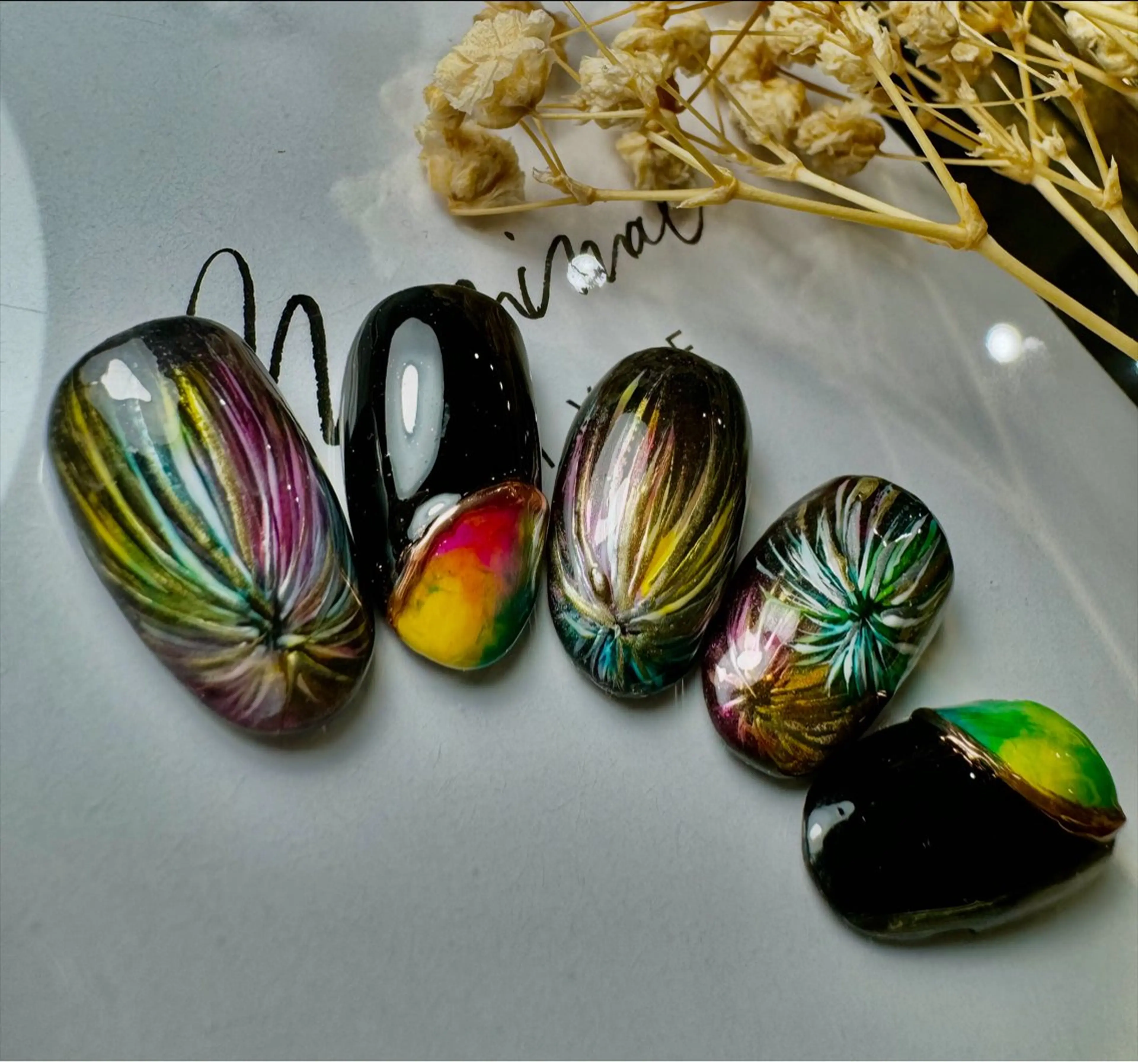 ネイル マグネットネイル leam3所属・nailsalon leam3のネイルデザイン