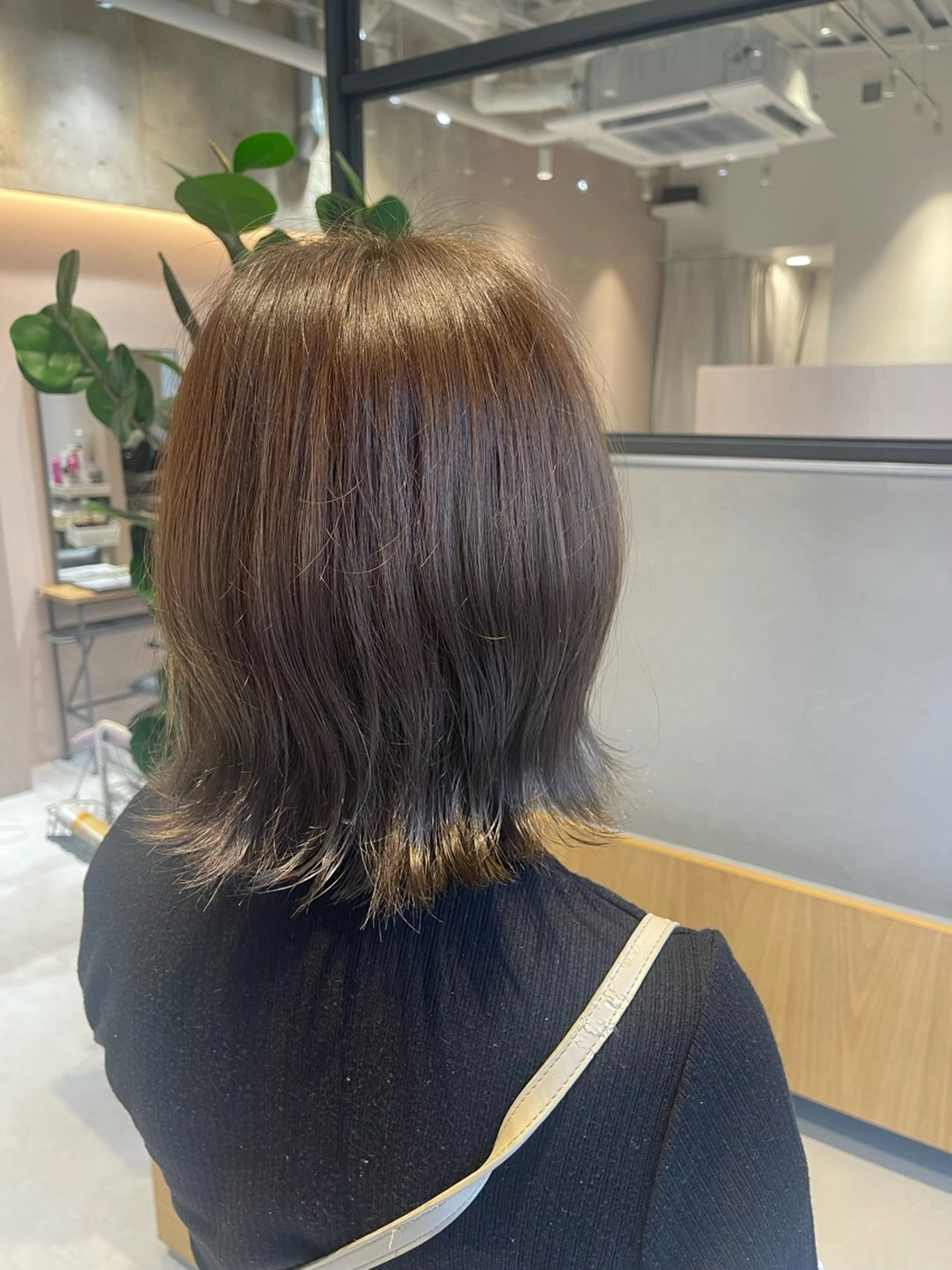 ミディアム カラー カット ヘアカラー トリートメント Le rond所属・透明感艶カラー 城間晴人のヘアスタイル