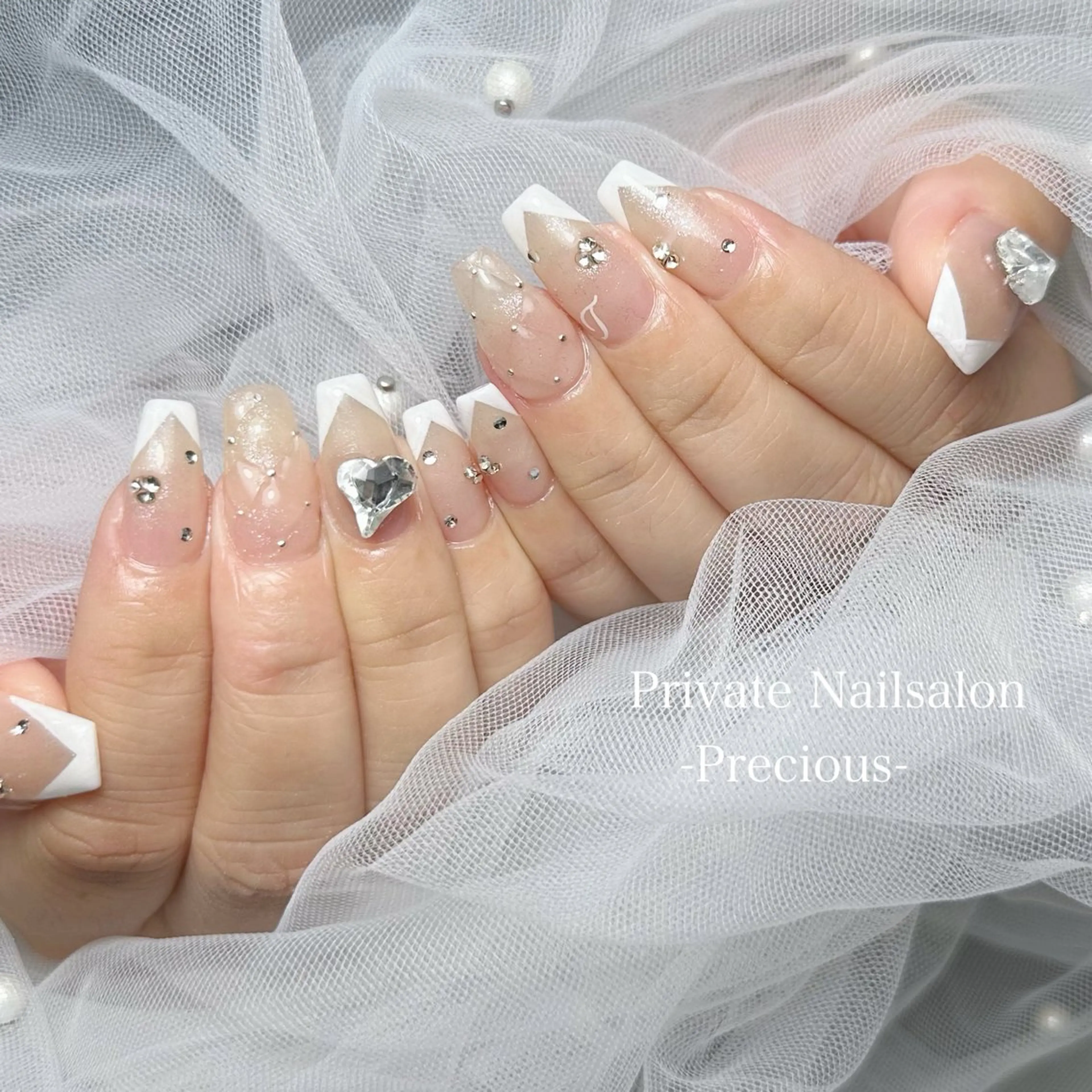 ネイル ハンドネイル Precious *･゜のネイルデザイン